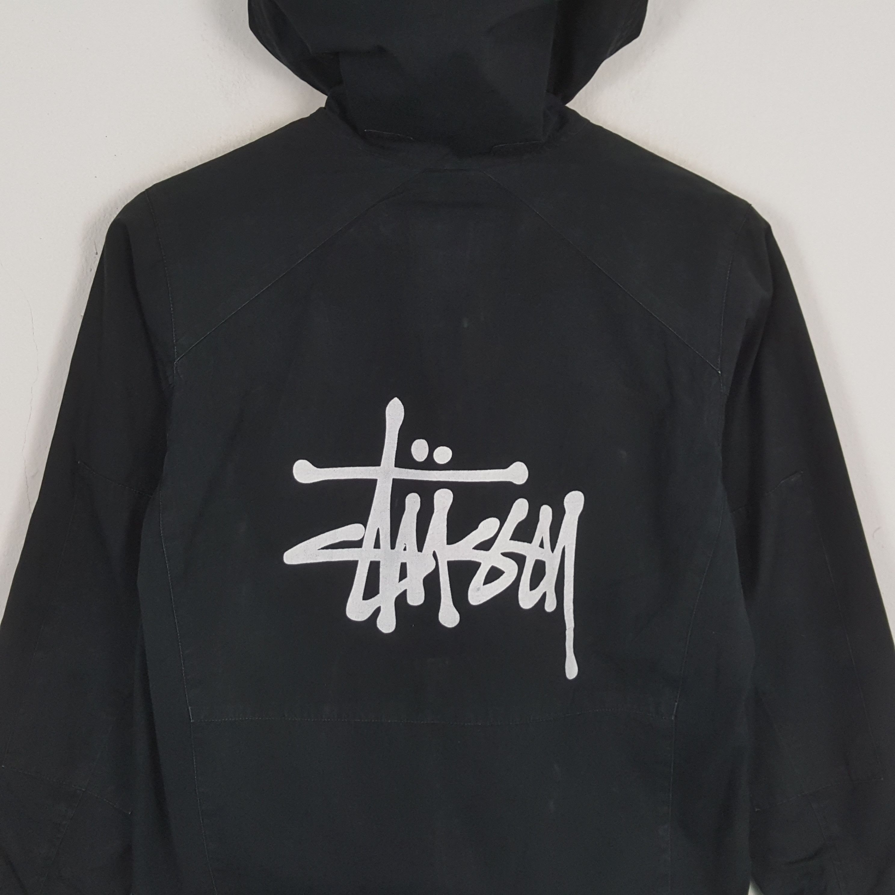 Stussy × Vintage STUSSY Streetwear Custom Art Logo Style Jacket Size US M / EU 48-50 / 2 - 2 Thumbnail