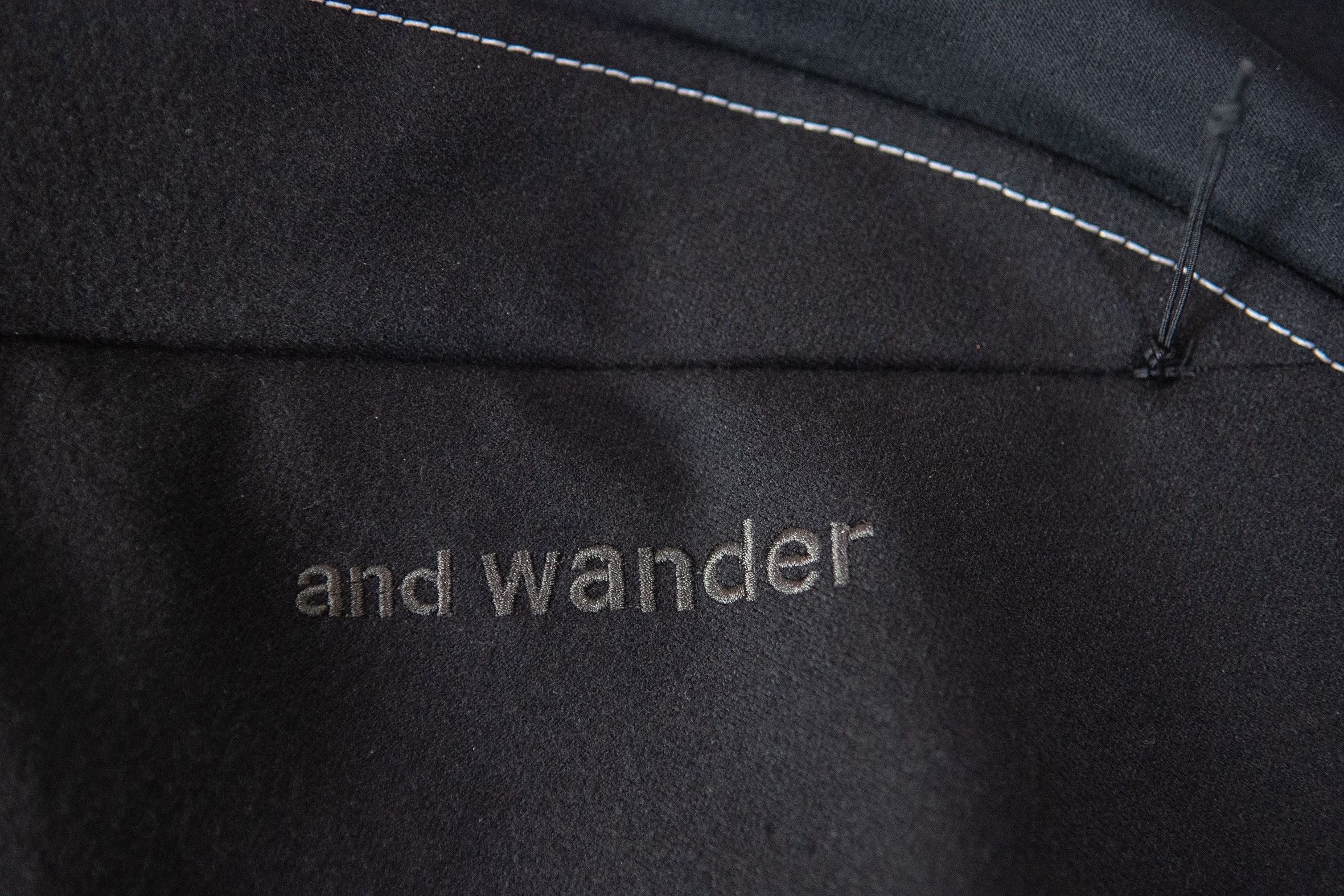 And Wander and Wander Black Air Hold Trousers Size US 34 / EU 50 - 10 Thumbnail
