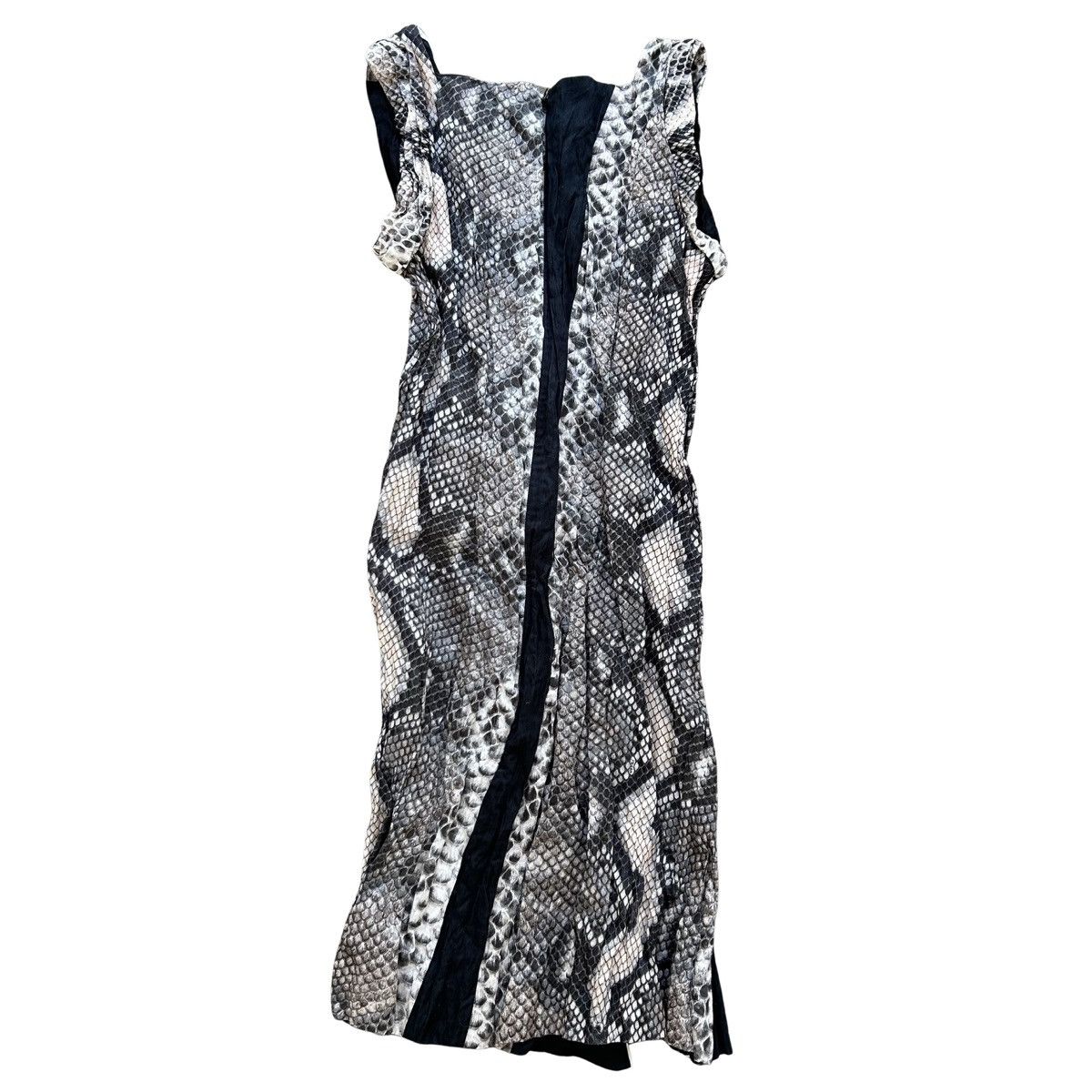 Prada Vintage Prada Snakeskin Print Wrinkled Dress Spring 2009 Size XS / US 0-2 / IT 36-38 - 5 Thumbnail