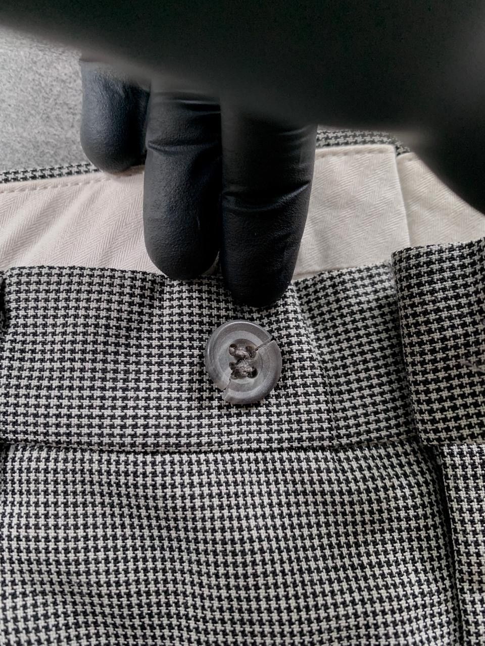Issey Miyake FREE TAX! Houndstooth Wideleg Trousers Size US 32 / EU 48 - 9 Thumbnail