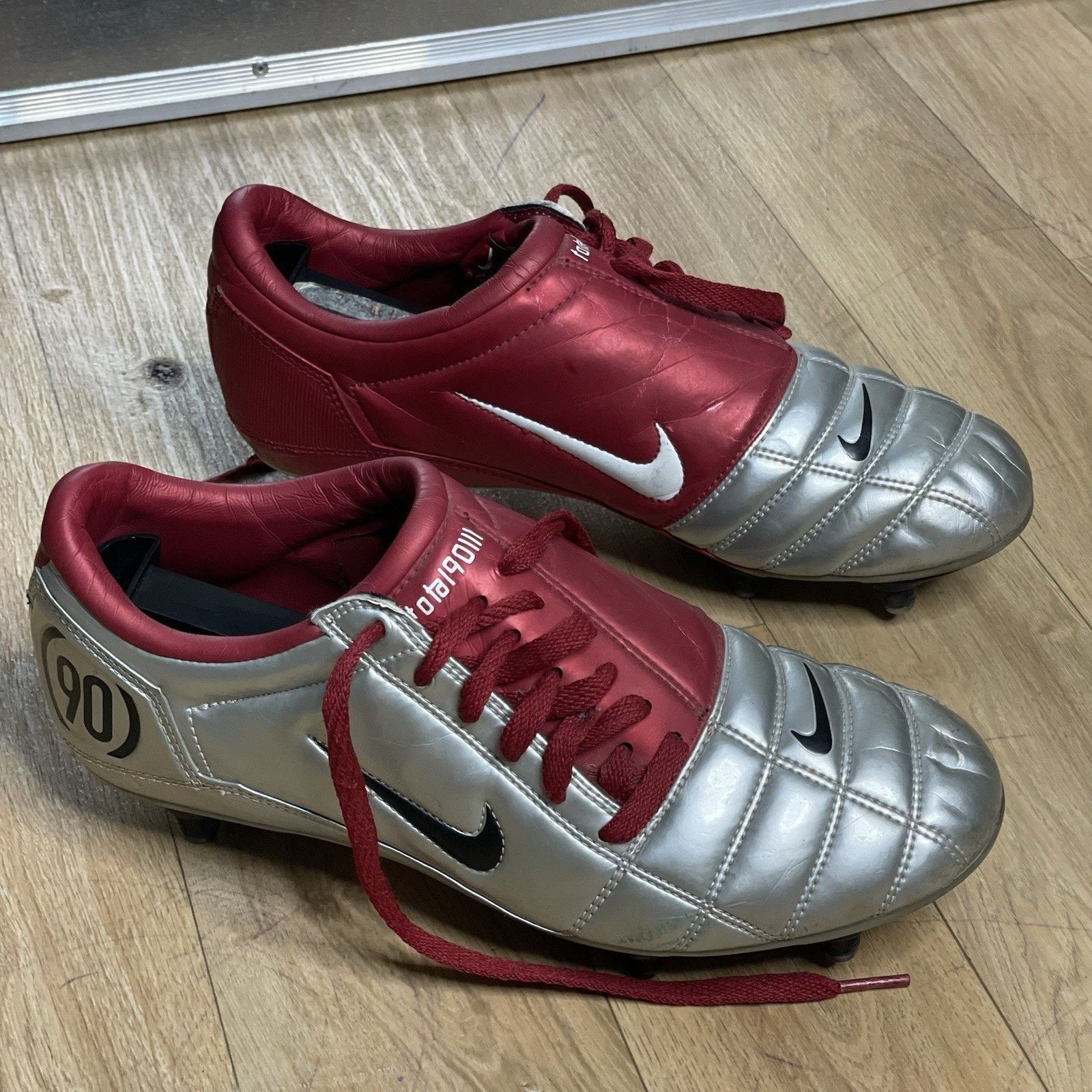Nike vintage Nike Total 90 III Soccer 2005 football boots SG Size US 8 / EU 41 - 3 Thumbnail
