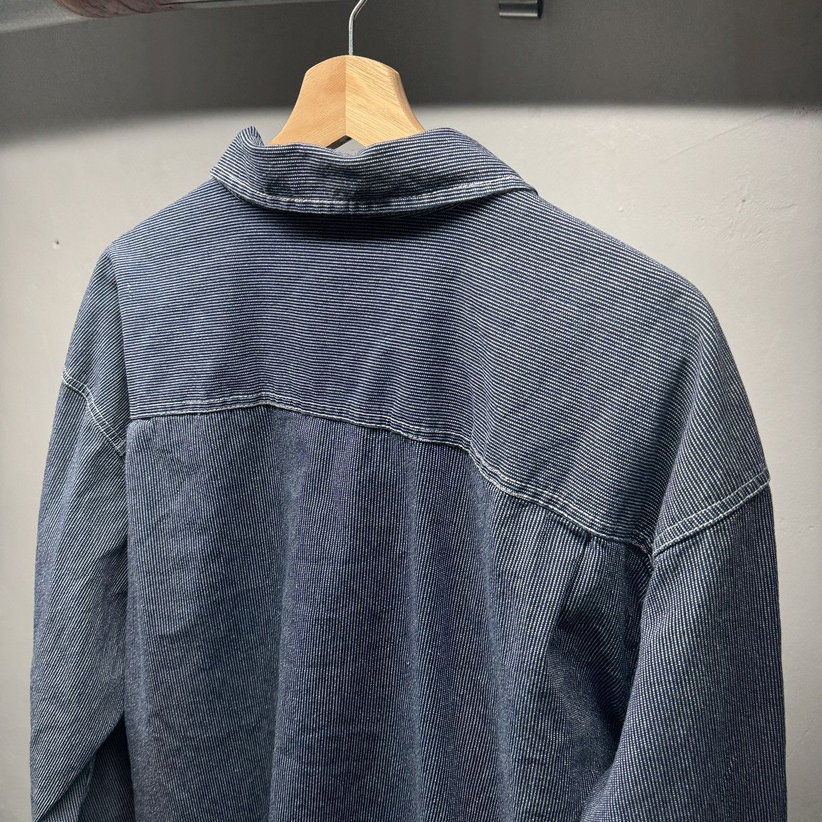 Gap Workwear Zip Railroad Chore Coat ERD Grunge Chrome