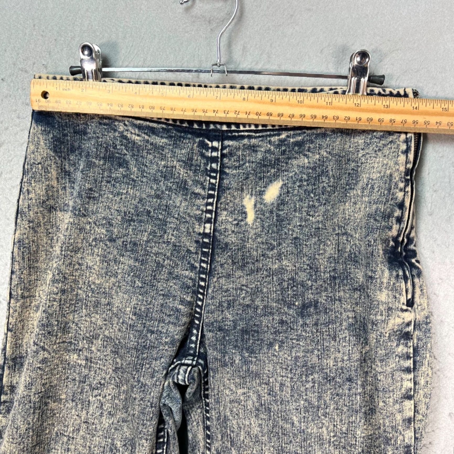 Rachel Comey Rachel Comey Womens Jeans Wide-Leg 4 Acid Wash Denim 28in Inseam Blue 5-Pocket Spring Summer Fall Womens Jeans Size 27" / US 4 / IT 40 - 6 Thumbnail
