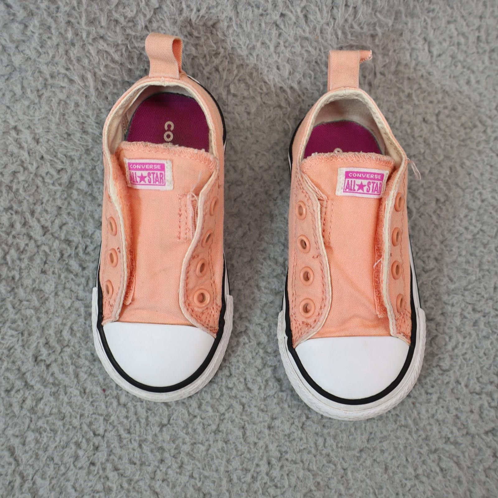 Converse Converse Low Top 7C US All Star Peach 760850F Slip Strap Size US 7 / EU 40 - 3 Thumbnail