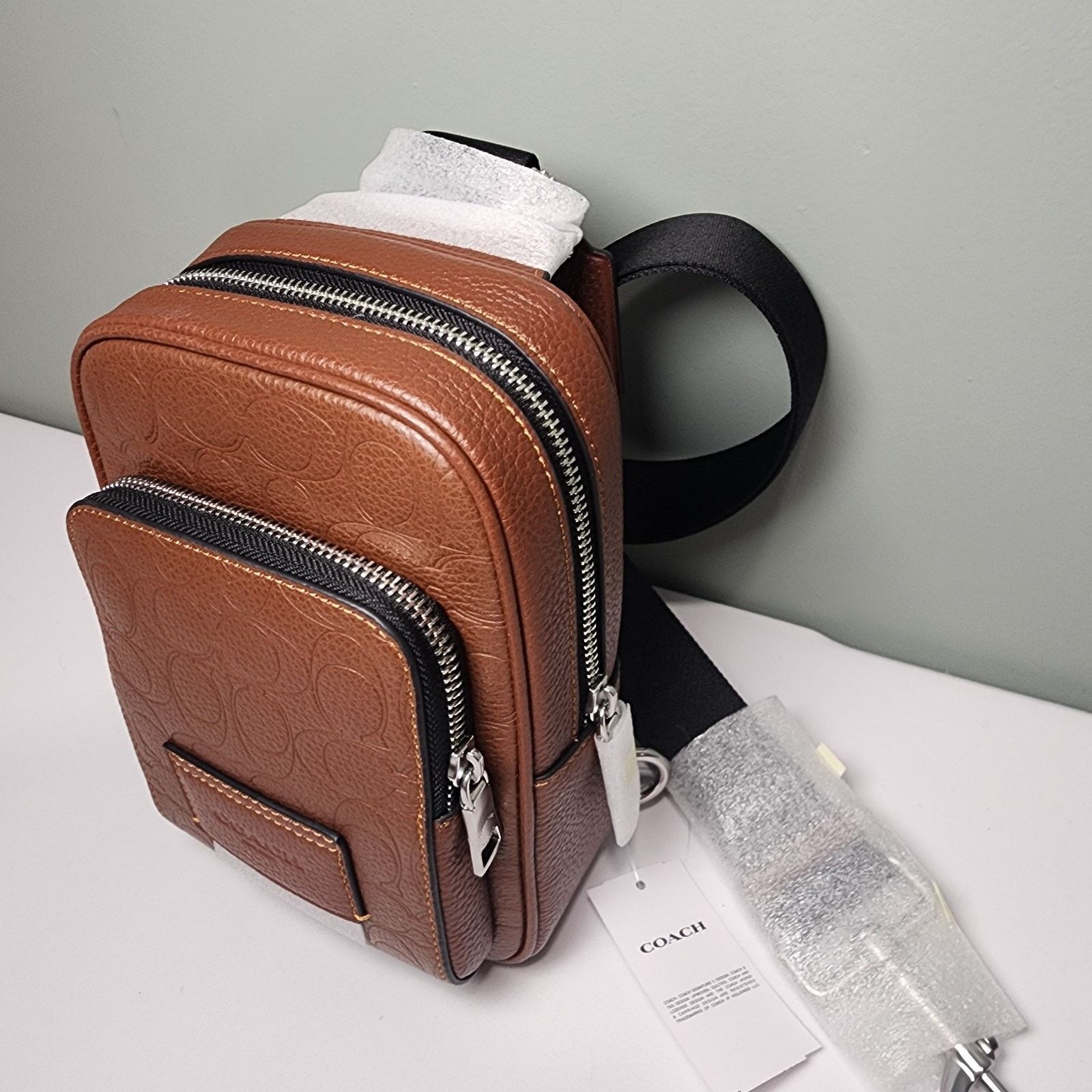 Coach NWT Coach CDC45 Racer Sling Bag Crossbody Vintage Brown Size ONE SIZE - 2 Thumbnail