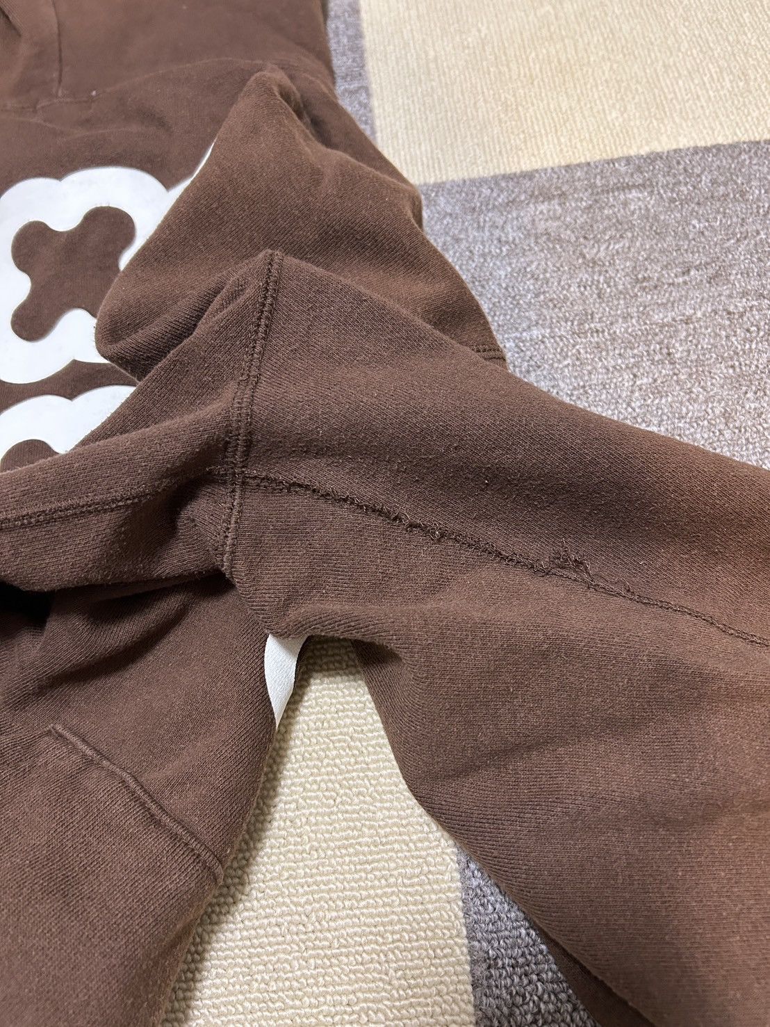 Bape OG Bape Brown Baby Milo Bone Full Zip Hoodie Size US L / EU 52-54 / 3 - 13 Thumbnail