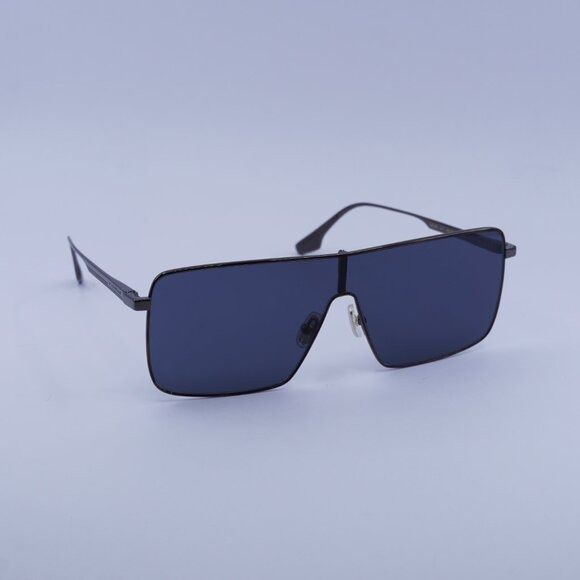 Victoria Beckham VB238S 041 Sunglasses Gunmetal Shield Frame