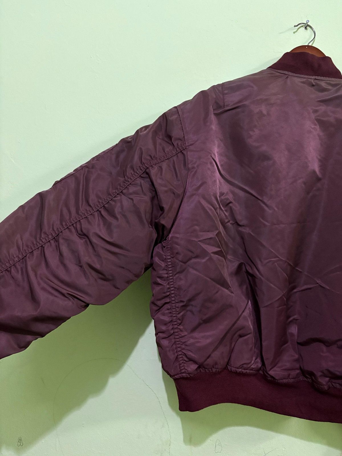 Alpha Industries Vintage Alpha Industries MA-1 Bomber Jacket Flight Jacket Size US L / EU 52-54 / 3 - 7 Thumbnail