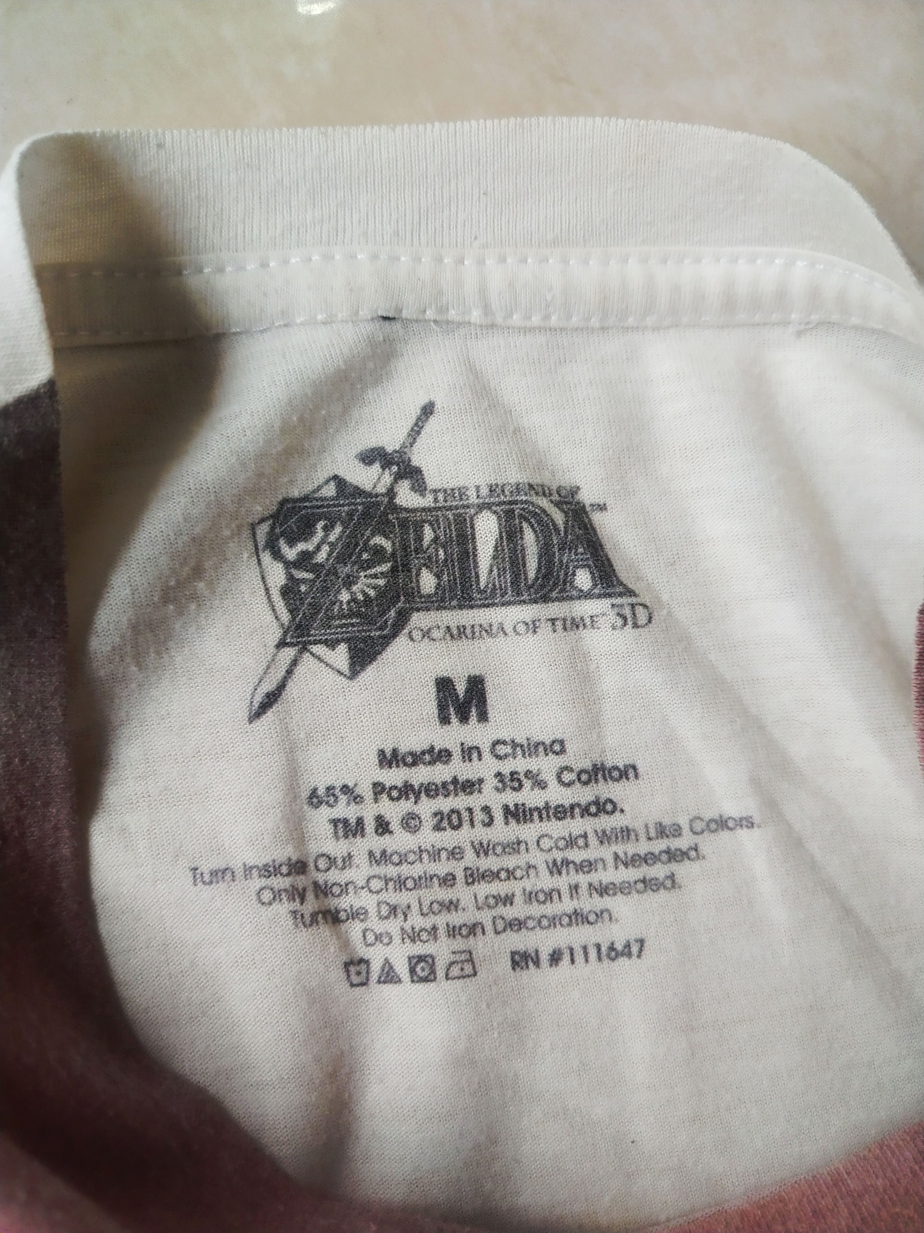 Nintendo The Legend of Zelda Ocarina of Time 3D AOP Game Tee Size US M / EU 48-50 / 2 - 7 Thumbnail
