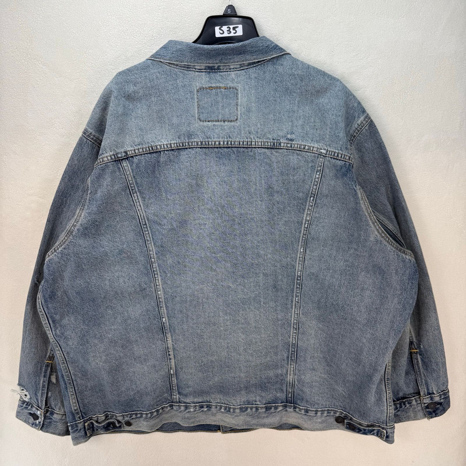 Levi's LEVI'S MEN'S 3XL TRUCKER DENIM JACKET WASH BLUE A57820006 Size US XXL / EU 58 / 5 - 6 Thumbnail