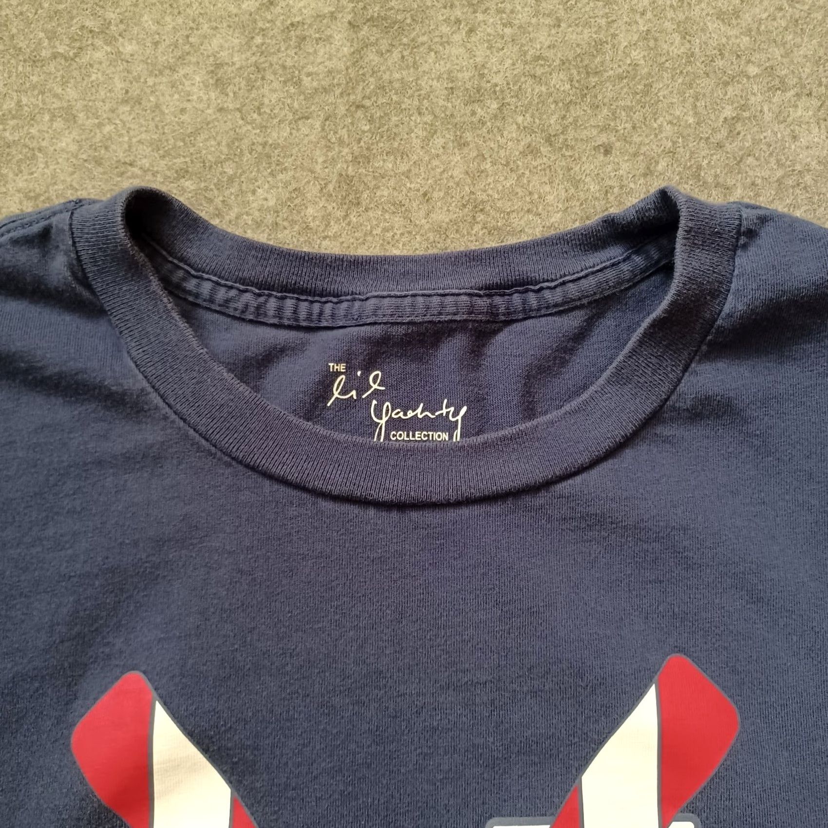Nautica Nautica The Lil Yachty Collection T Shirt Mens XL Navy Blue Graphic Size US XL / EU 56 / 4 - 6 Thumbnail