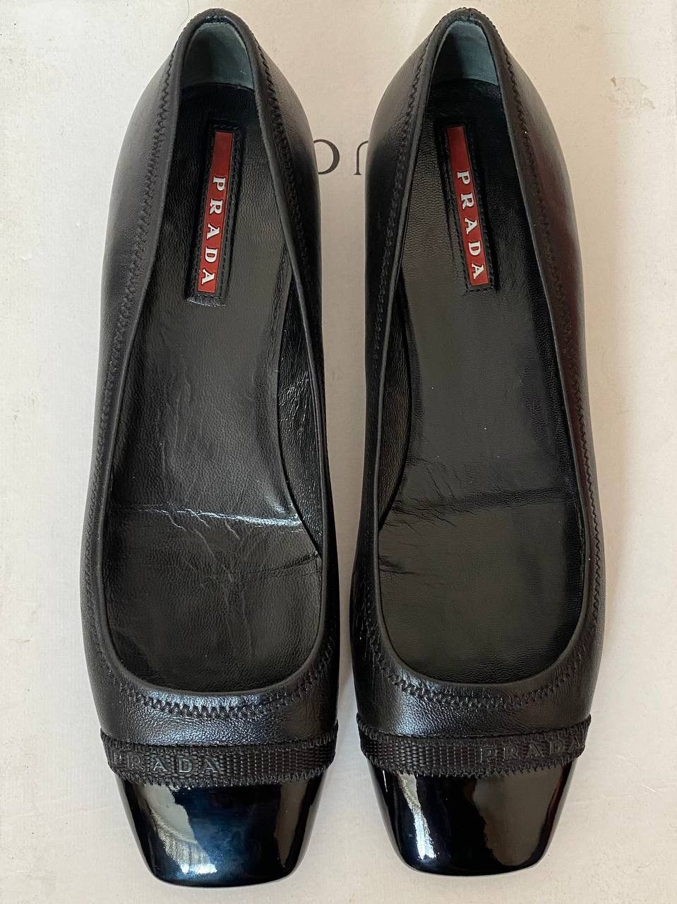 Prada Prada Patent leather ballet flats Size US 6 / IT 36 - 1 Thumbnail