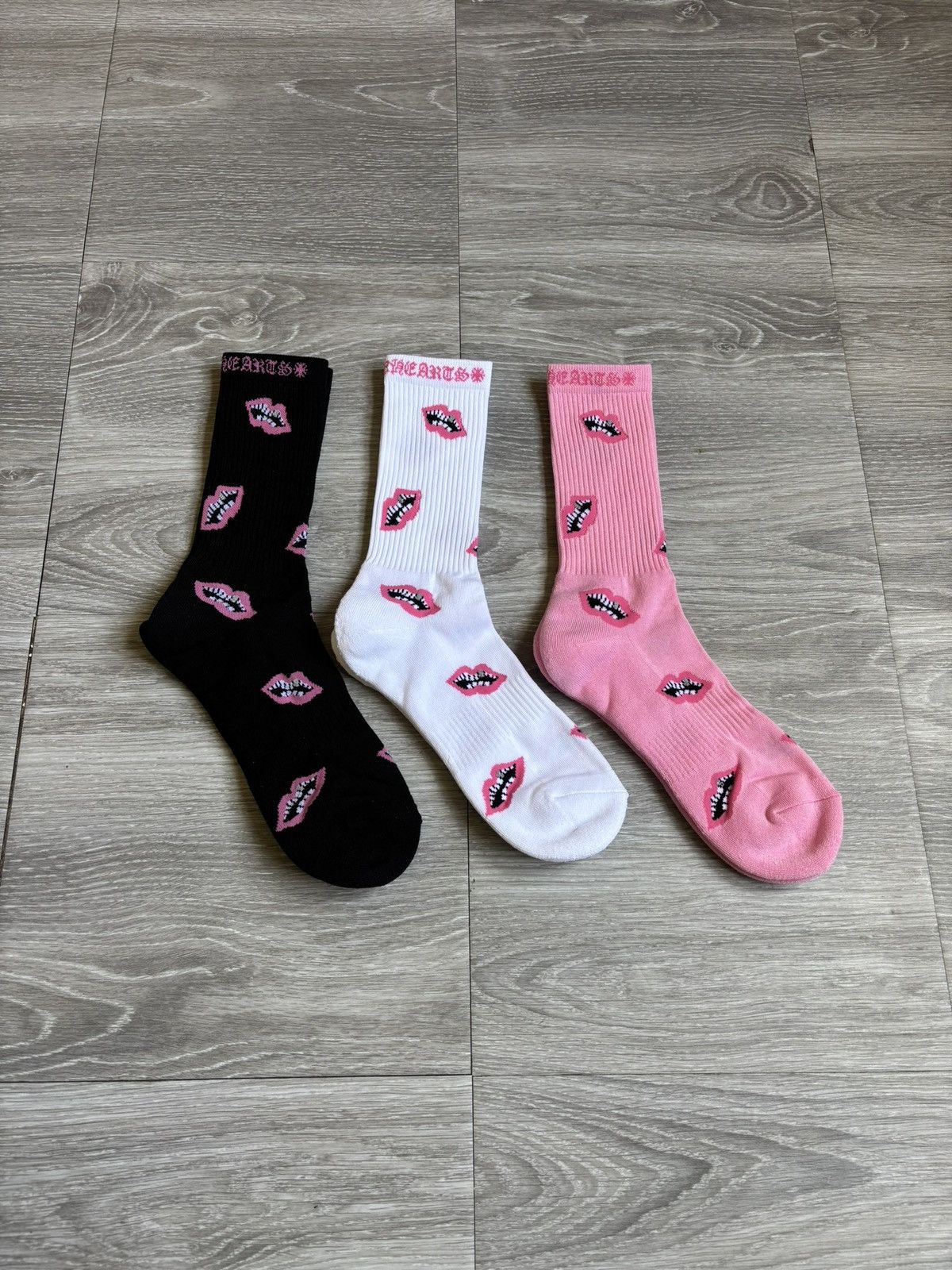 Chrome Hearts Chrome Hearts Matty Boy Chomper Socks Size ONE SIZE - 1 Thumbnail