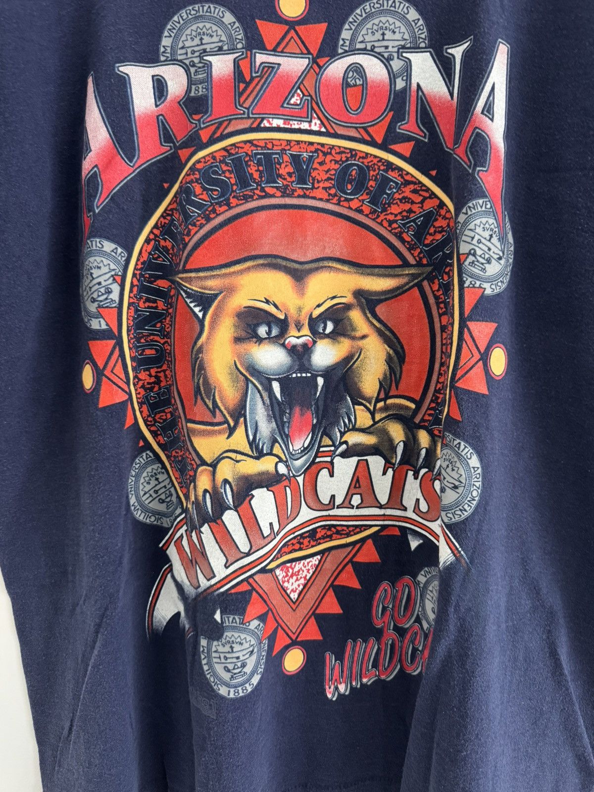 Vintage Vintage Arizona Wildcats Graphic Tee Size XL Size US XL / EU 56 / 4 - 2 Thumbnail