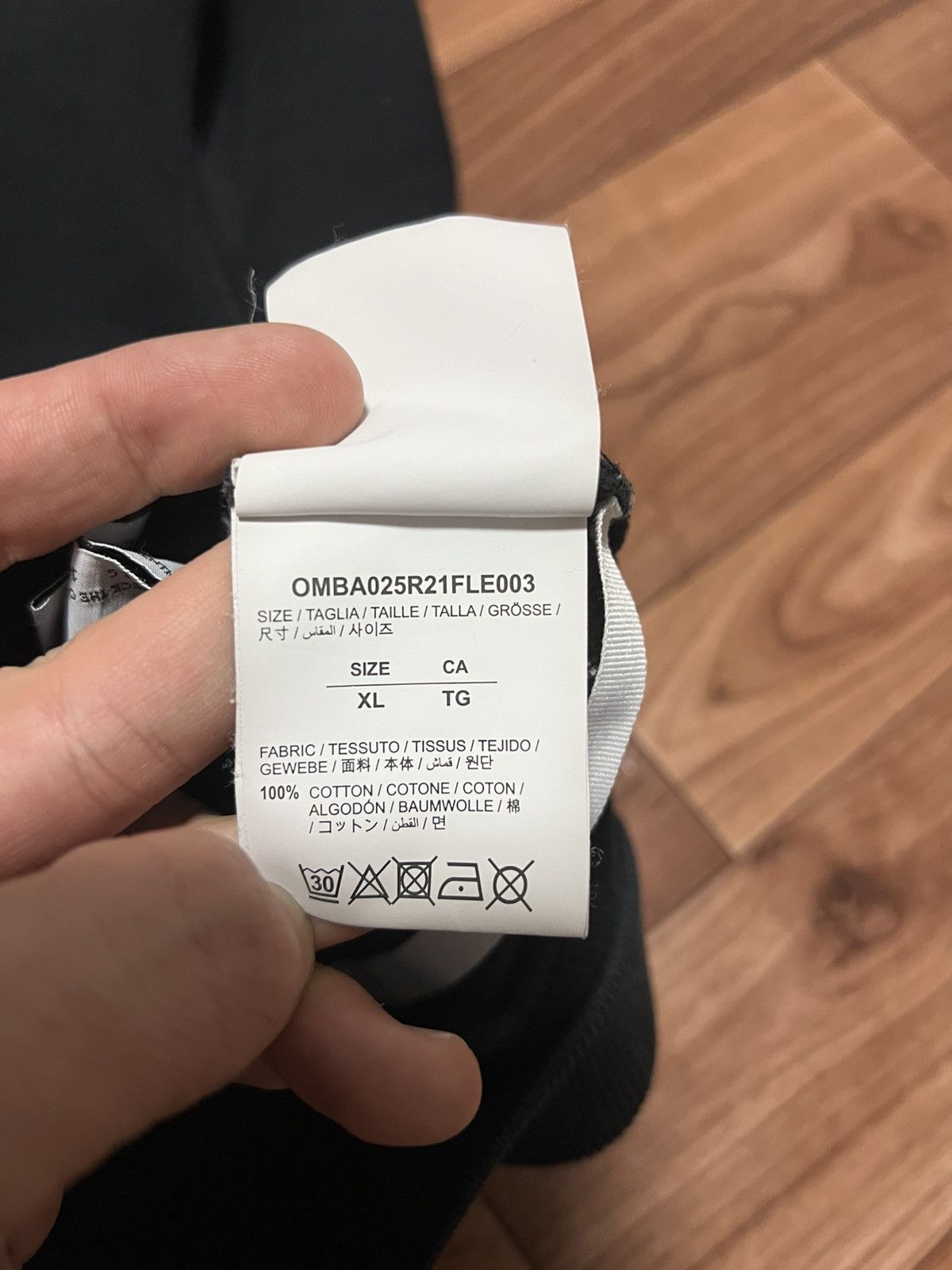 Off-White OF WHITE MONA LISA BLACK SWEATSHIRT Size US XL / EU 56 / 4 - 5 Thumbnail