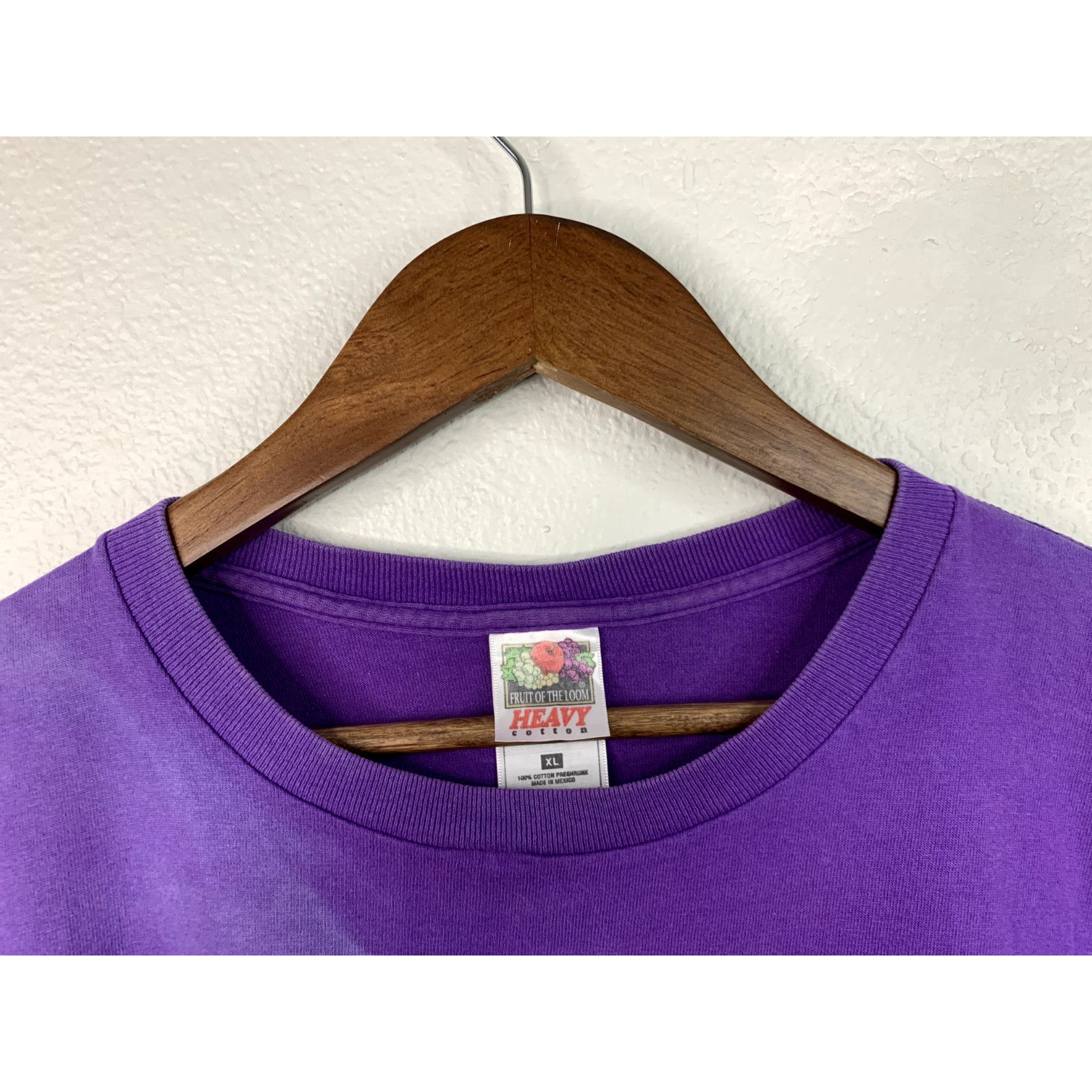 Fruit Of The Loom Vintage Darkprint Imaging Logo Tornado 90s Tee T-Shirt XL Size US XL / EU 56 / 4 - 6 Thumbnail
