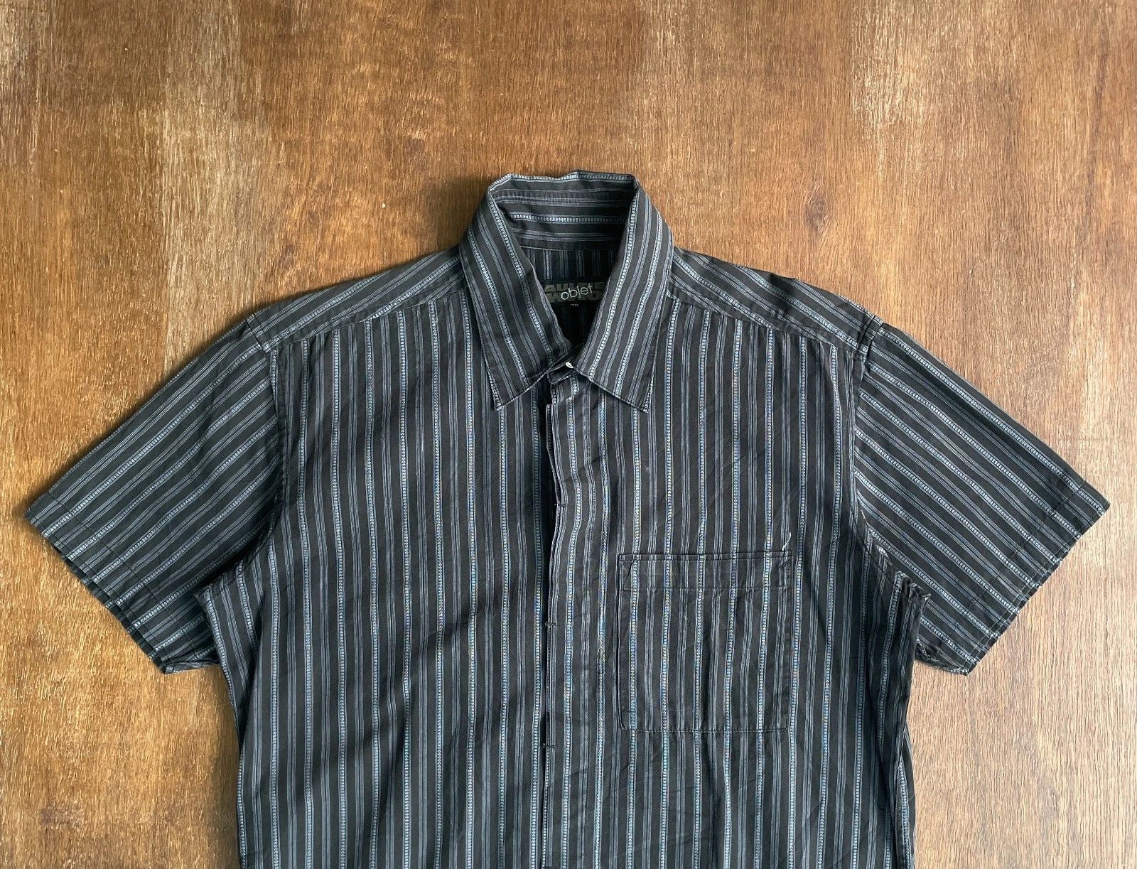 Jean Paul Gaultier Jean Paul Gaultier Stripped Short Sleeves Shirt Size US S / EU 44-46 / 1 - 2 Thumbnail