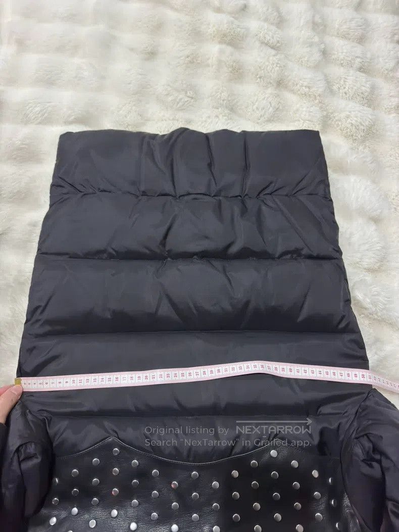Saint Laurent Paris Saint Laurent Paris Studded Faux Leather Puffer Jacket Size US S / EU 44-46 / 1 - 7 Thumbnail
