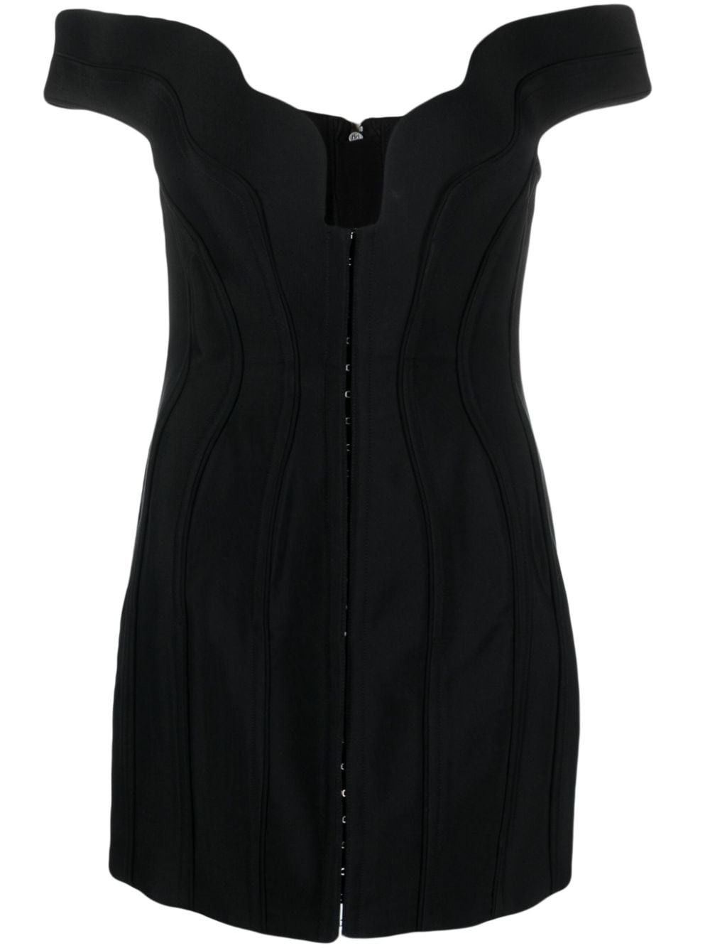 Mugler CORSET-STYLE MINI DRESS Size S / US 4 / IT 40 - 1 Thumbnail