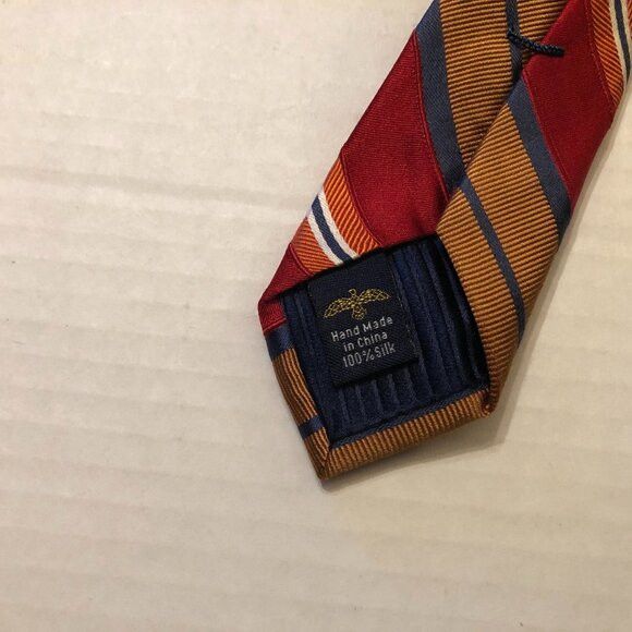 Other Eagle shirtmakers men's new silk tie 3 3/4" X 61 1/2" Size ONE SIZE - 3 Thumbnail