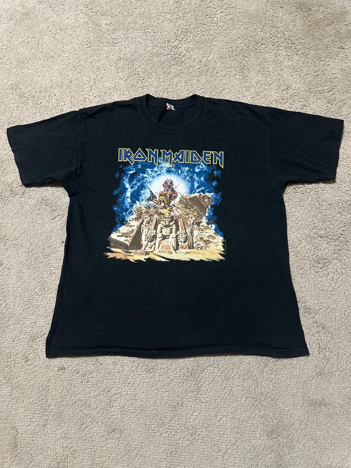 Tornado Mart Iron Maiden Somewhere Back In Time World Tour 2008 T-Shirt Size US XL / EU 56 / 4 - 1 Thumbnail