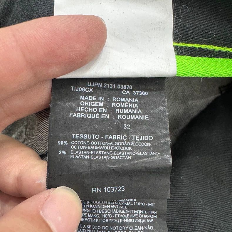 Amiri Amiri Black leather jeans 2506-Nextarrow Size US 32 / EU 48 - 4 Thumbnail