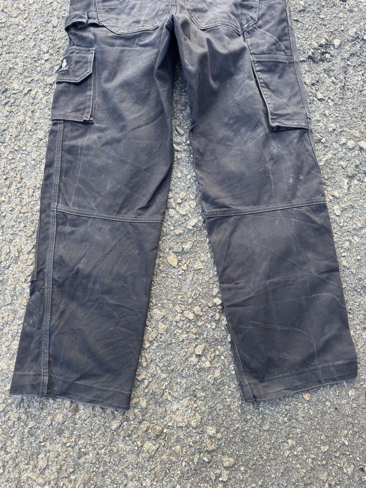 Japanese Brand CARPANTER DOUBLE KNEE PANTS STREETWEAR Size US 33 - 10 Thumbnail
