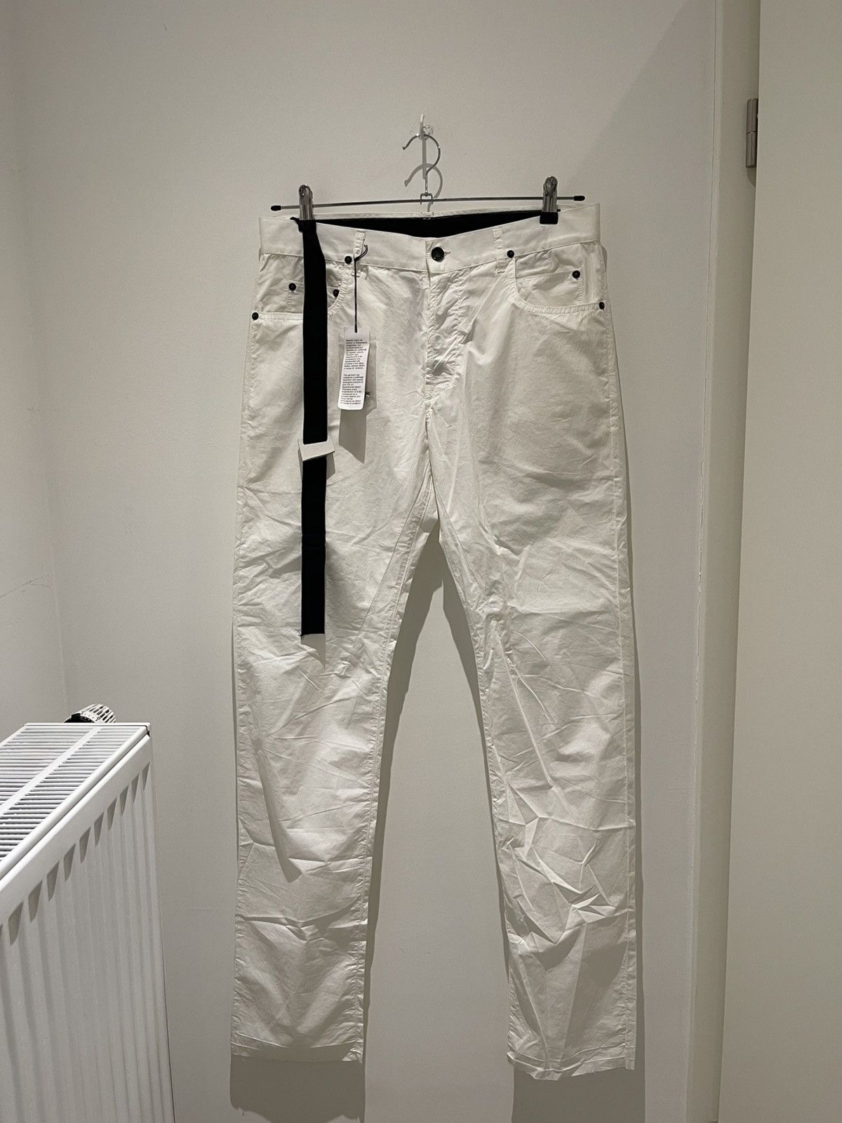 Rick Owens Rick Owens Drkshdw 2010s Detroit Cut Cotton Pants Size US 33 - 1 Thumbnail
