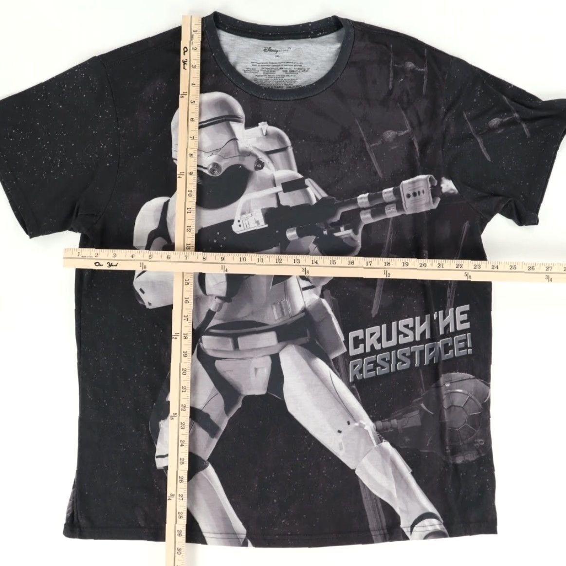 Star Wars Disney Store Star Wars Crush Resistance All Over Print T-Shirt Black Men's 2XL Size US XXL / EU 58 / 5 - 3 Thumbnail