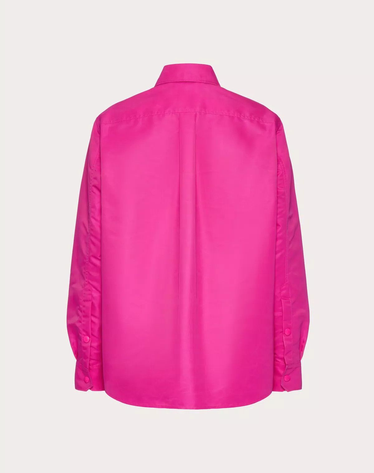 Valentino oc11z0625 Nylon Shirt Jacket in Pink Size US M / EU 48-50 / 2 - 2 Thumbnail
