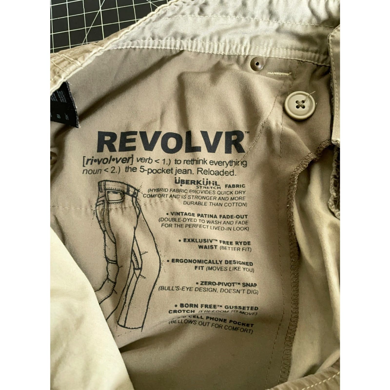 Vintage VINTAGE Kuhl Revolvr Men's Pants Casual Chino 36 x 30 Green Outdoor Nature Size US 36 / EU 52 - 3 Thumbnail