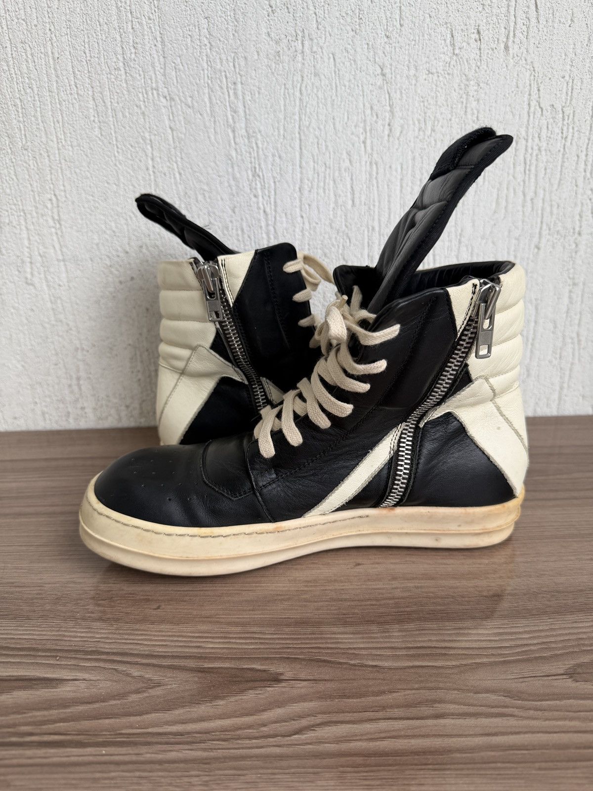 Rick Owens E16 Geobasket🔥🕷️ Size US 8 / EU 41 - 11 Thumbnail