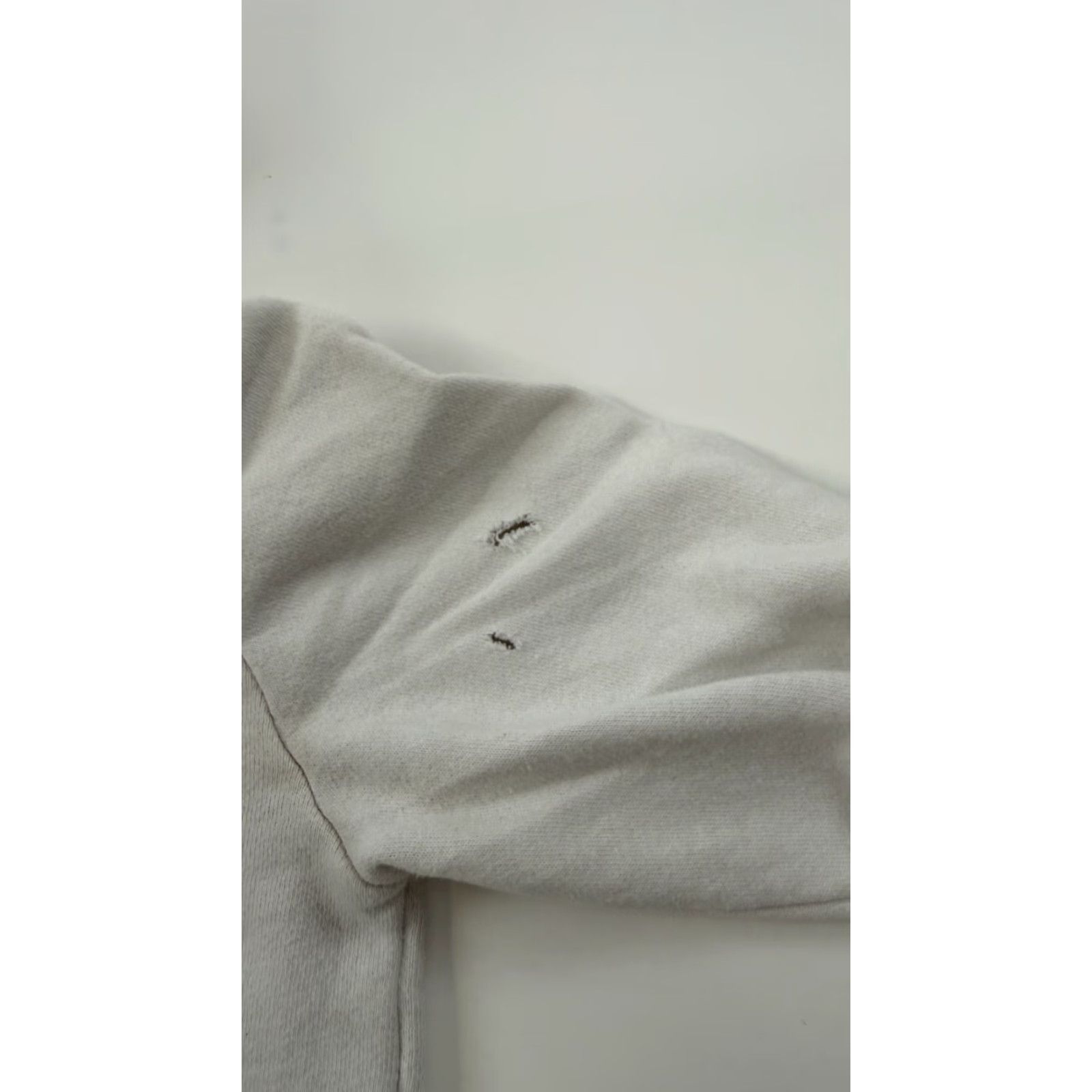 Vintage John Galt Hoodie Sweatshirt Womens One Size Gray Cropped Full Zip Hooded Long Sleeve Pockets Outdoor Fall Winter Activewear Size ONE SIZE - 4 Thumbnail