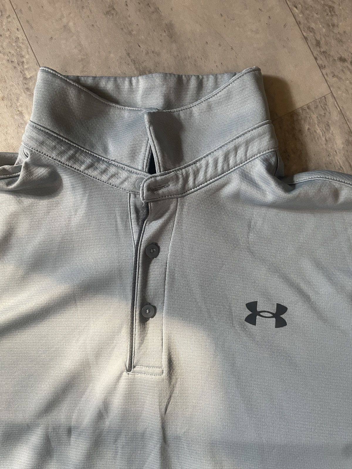 Under Armour Men’s XL Blue Under Armour Golf Polo Shirt Size US XL / EU 56 / 4 - 2 Thumbnail