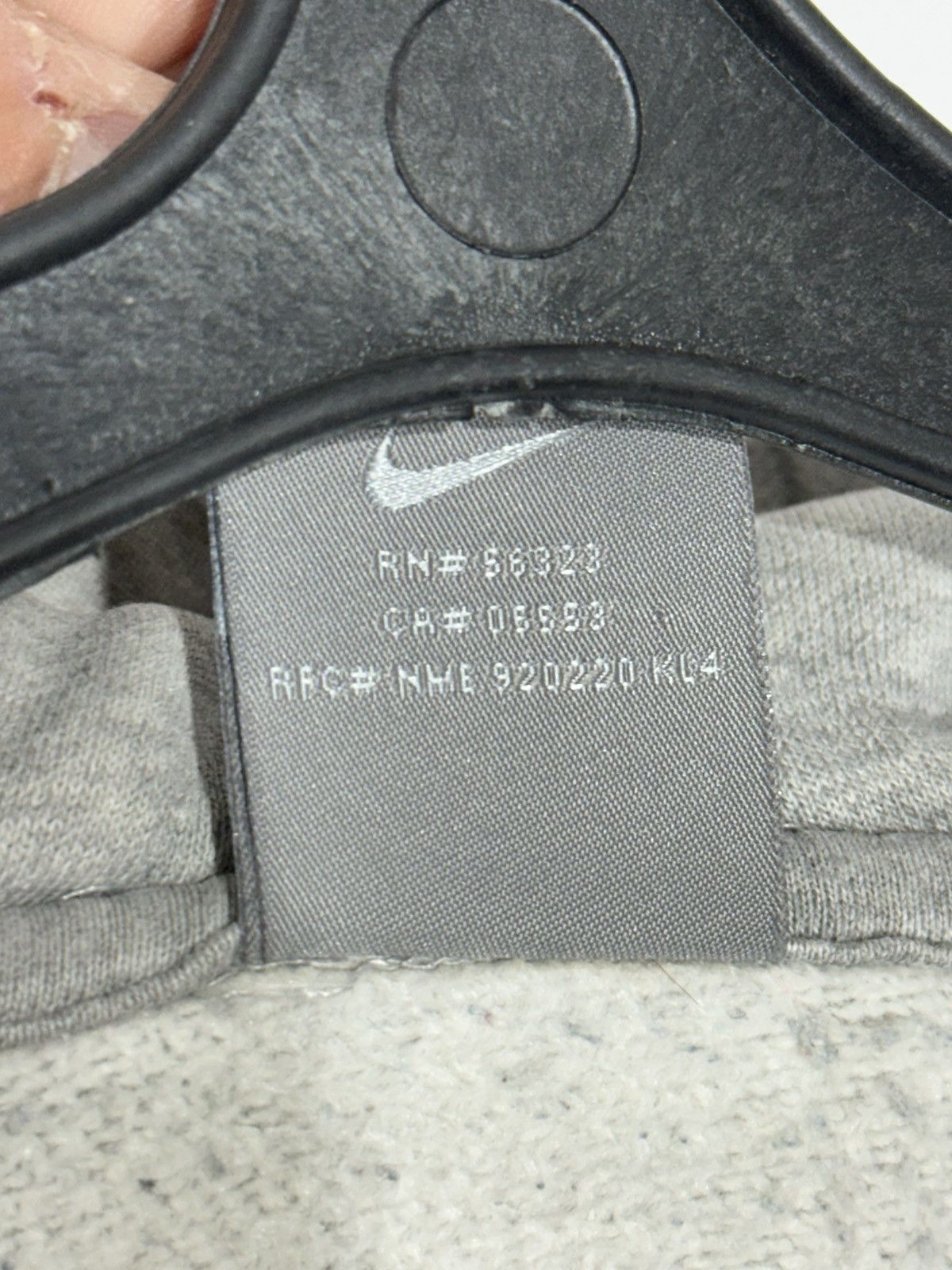 Nike Vintage Nike Silver Tag Grey Zip-Up Hoodie Size US XXL / EU 58 / 5 - 5 Thumbnail
