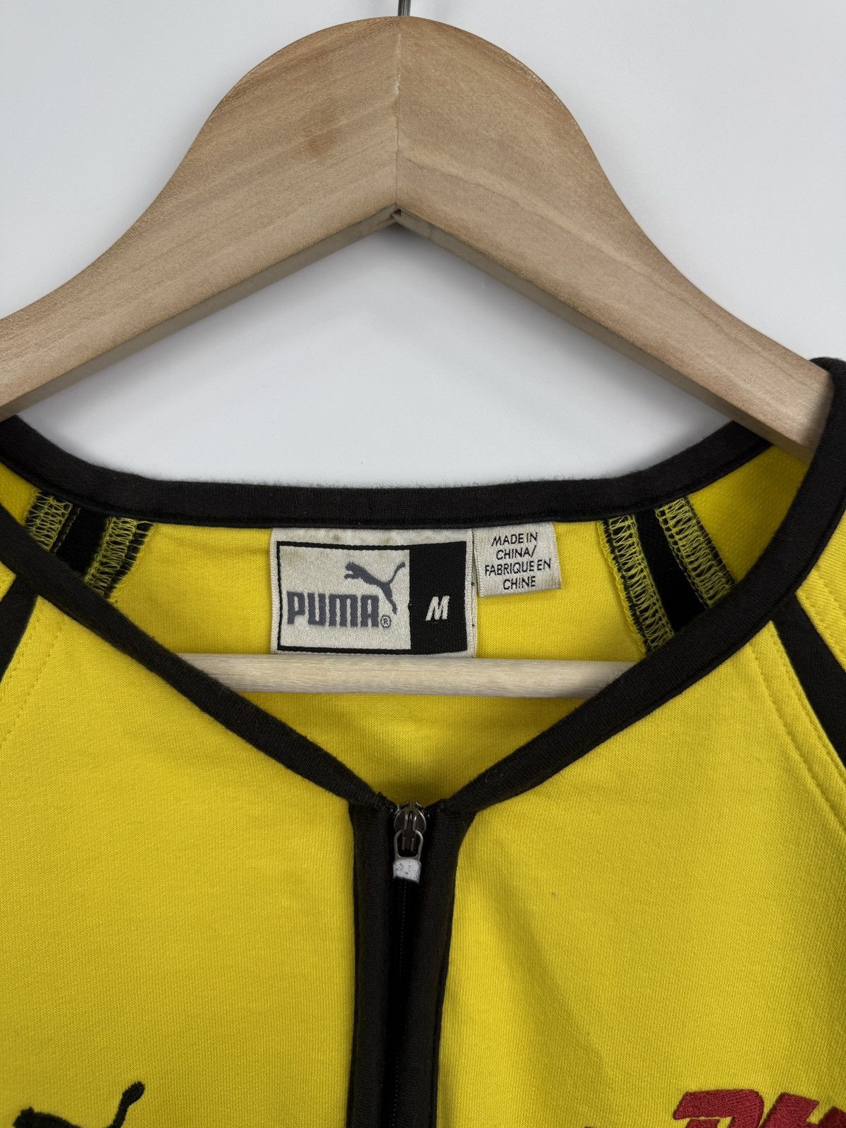 Puma 🇮🇪 Vintage 90s Jordan Honda F1 Team Puma DHL Deutsche Post Size US M / EU 48-50 / 2 - 6 Thumbnail