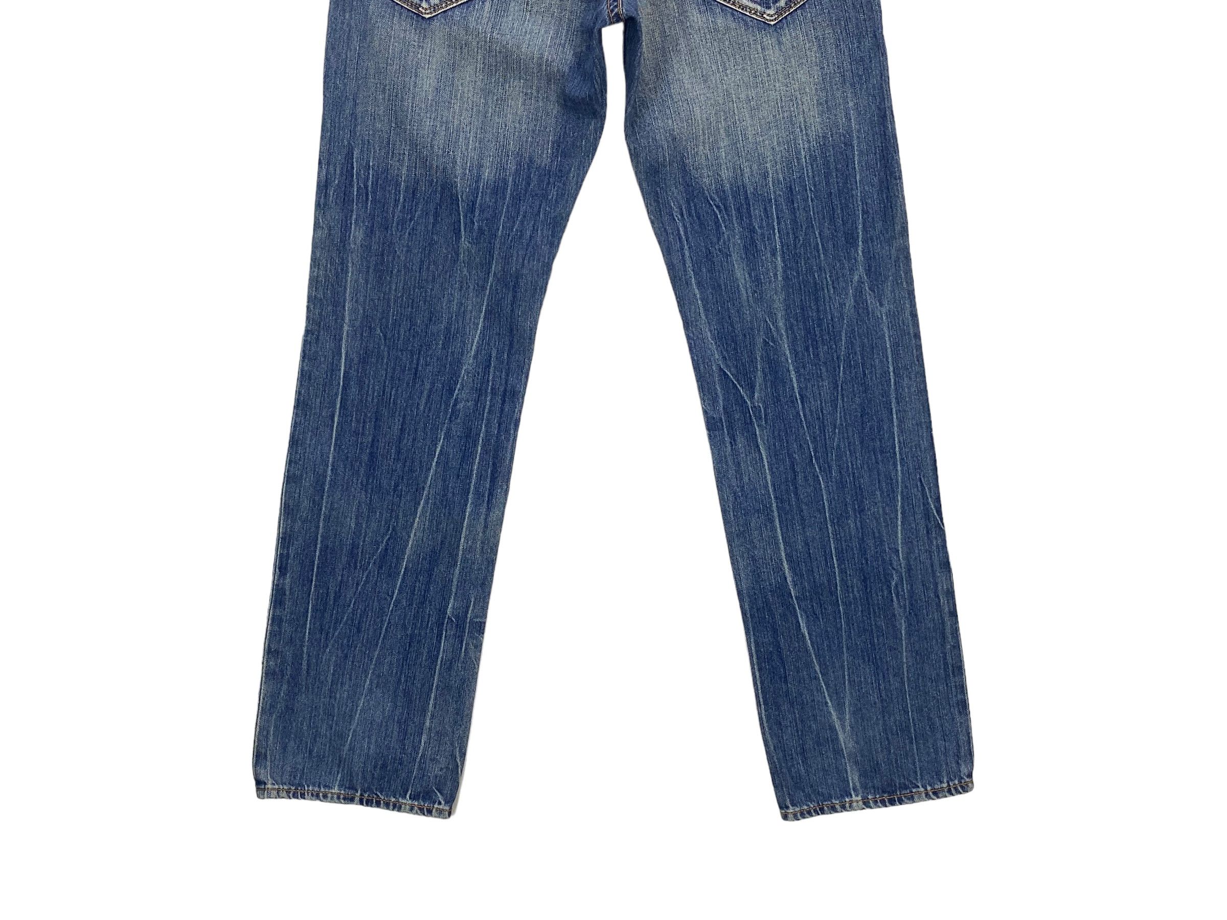 Japanese Brand Avail Acid Wash Denim Jeans Size US 31 - 6 Thumbnail