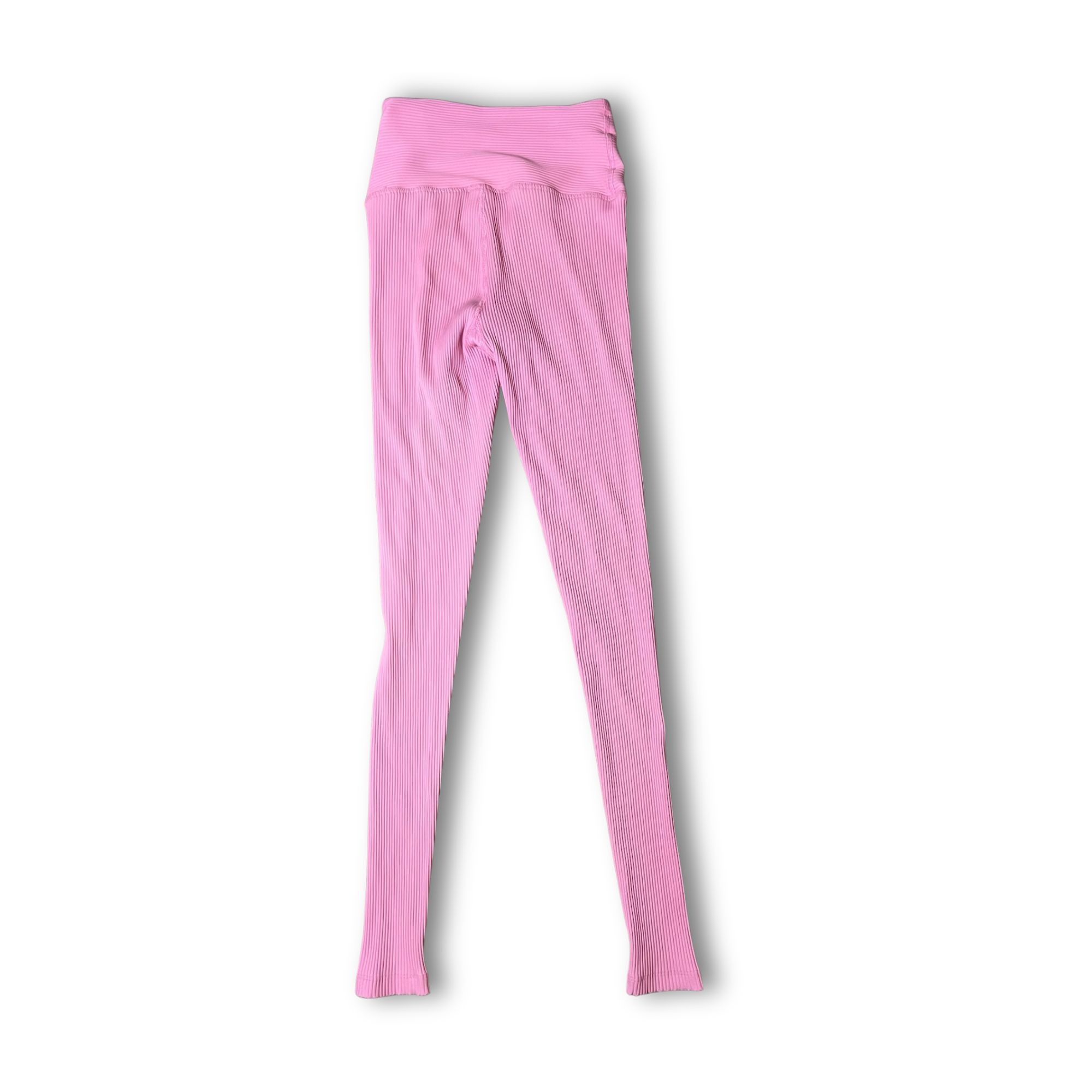 Other Year Of Ours High-Rise Ribbed Leggings XS Pink Nylon/Spandex Size 25" / US 0 / IT 36 - 3 Thumbnail