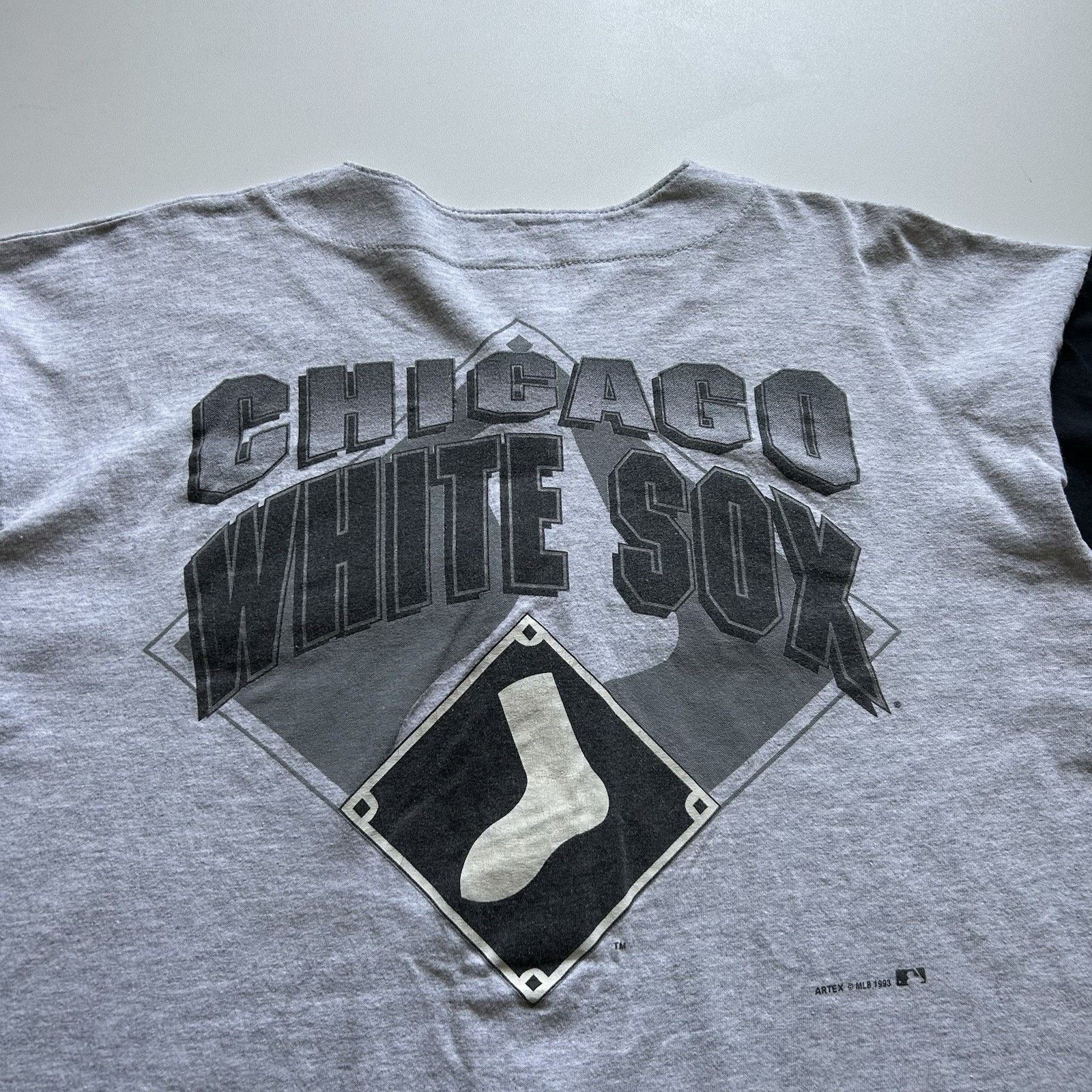 MLB Vintage 90s Chicago White Sox Button Up Cotton Jersey XL Size US XL / EU 56 / 4 - 2 Thumbnail