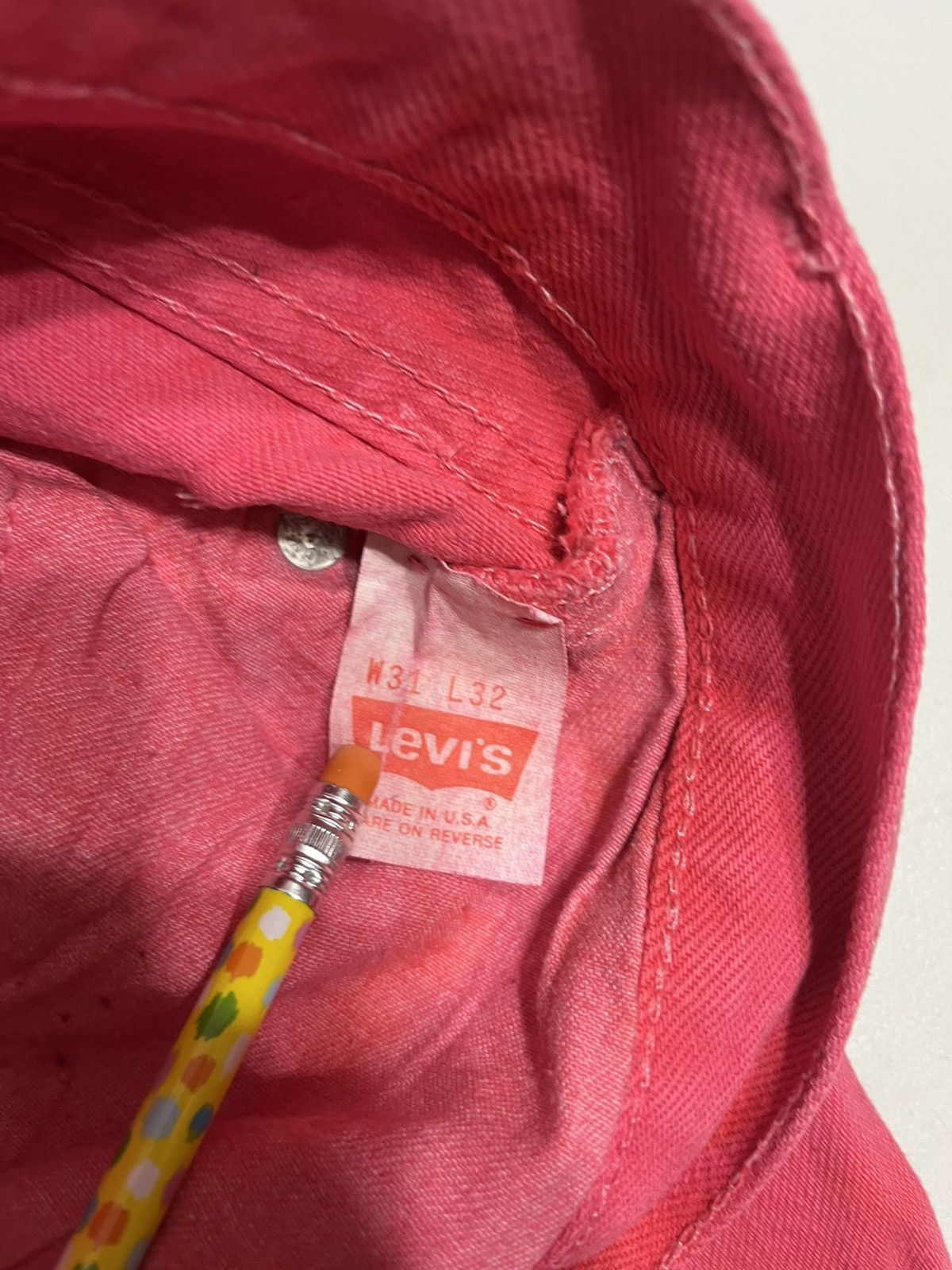 Levi's × Vintage Vintage 90s Levi’s jeans Size US 28 / EU 44 - 3 Thumbnail