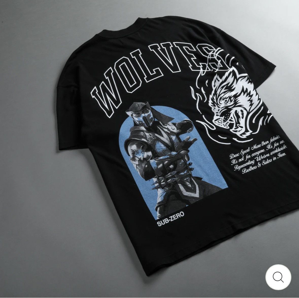 Darc Sport DARC SPORT X MORTAL KOMBAT SUB ZERO “ICE” SHIRT Size US L / EU 52-54 / 3 - 4 Thumbnail