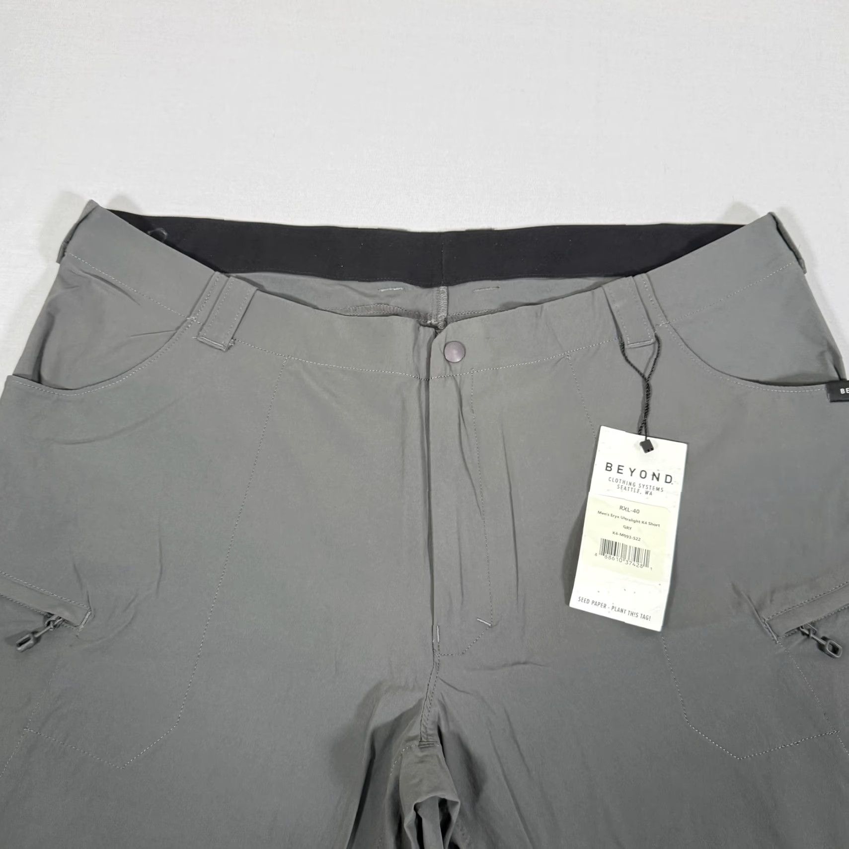 Vintage Beyond Clothing Shorts Mens 40 Gray Eryx Ultralight K4 Stretch Military Cargo Size US 40 / EU 56 - 2 Thumbnail
