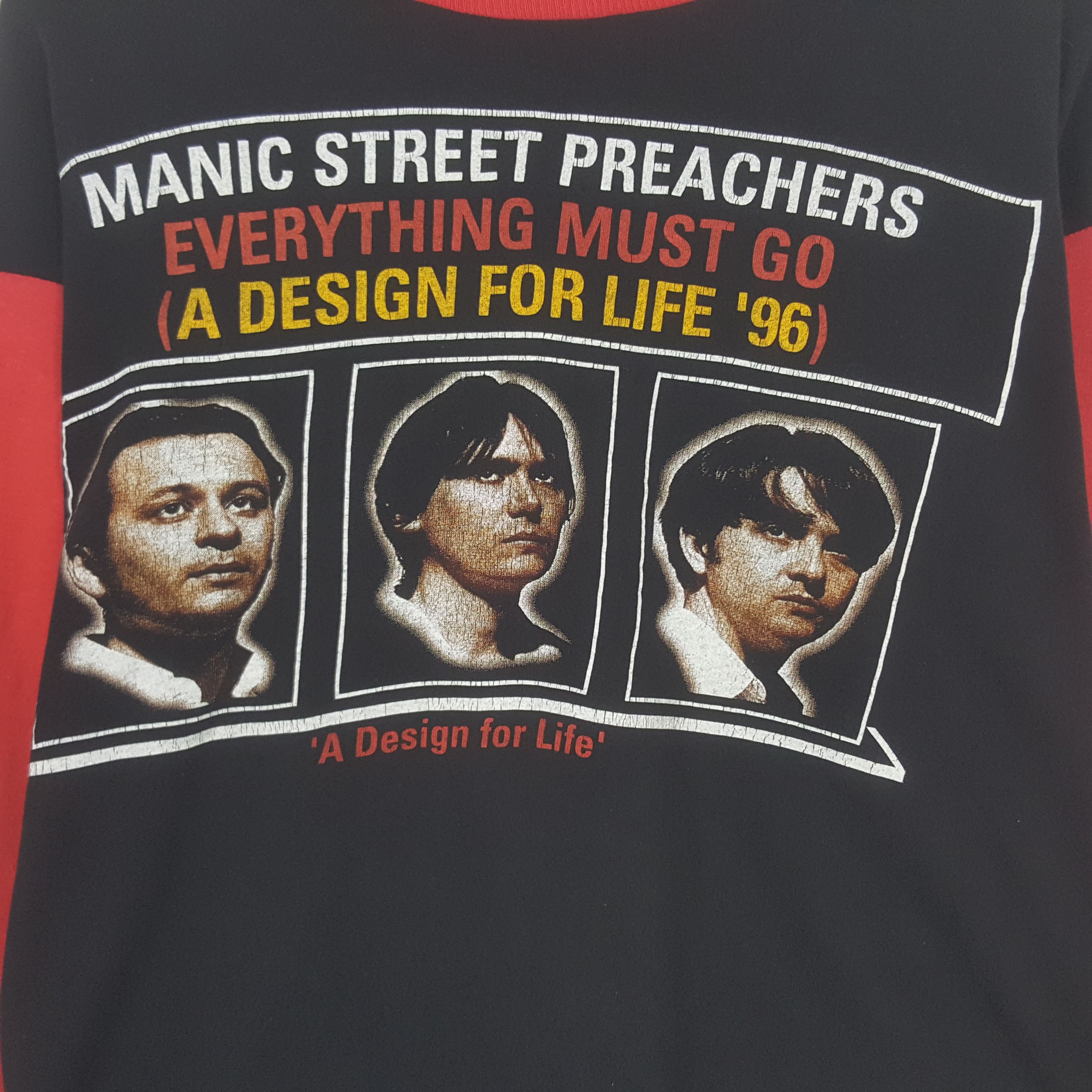 Band Tees Vintage 90’s Manic Street Preachers Tshirt Size US XL / EU 56 / 4 - 2 Thumbnail