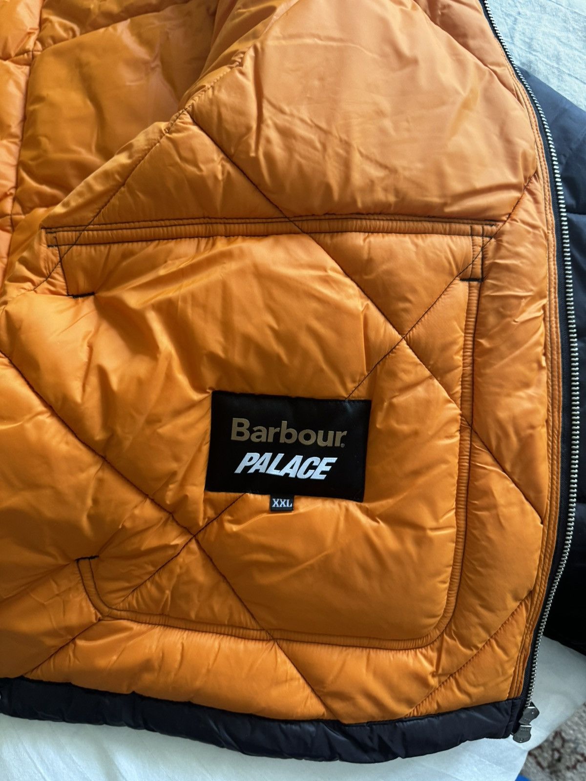 Barbour × Palace Barbour x Palace Quilted Jacket – Black Size US XXL / EU 58 / 5 - 2 Thumbnail