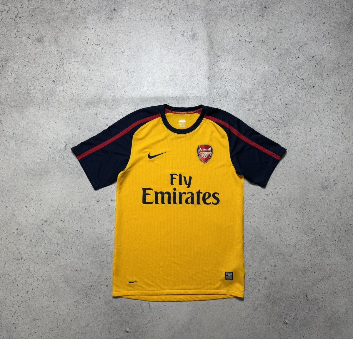 Nike Nike FC Arsenal London 2008/2009 Vintage Soccer Jersey Size US S / EU 44-46 / 1 - 1 Thumbnail