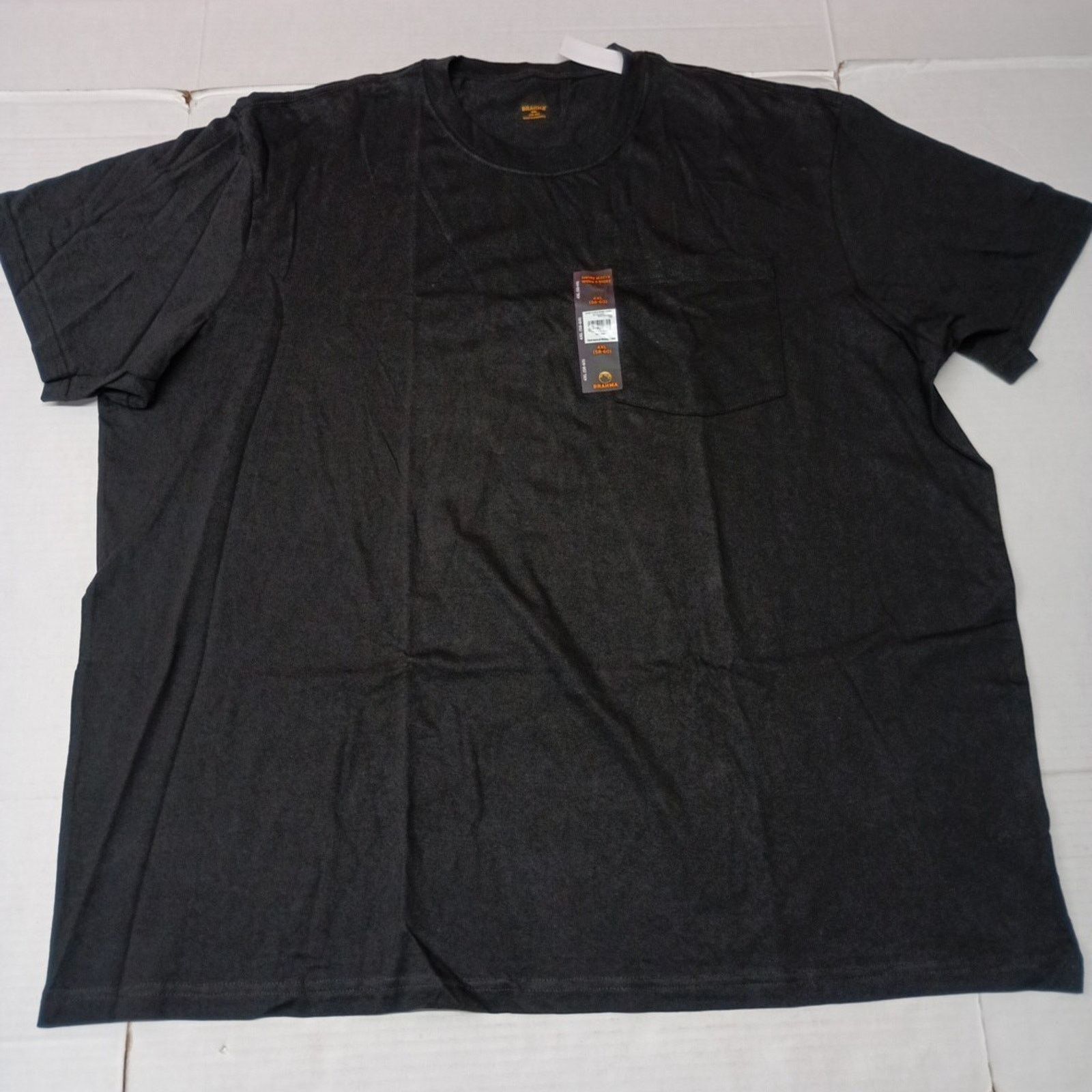 Other 2 Brahma Short Sleeve Work T-Shirt 4XL 58-60 Black Pocket Size US XXL / EU 58 / 5 - 2 Thumbnail