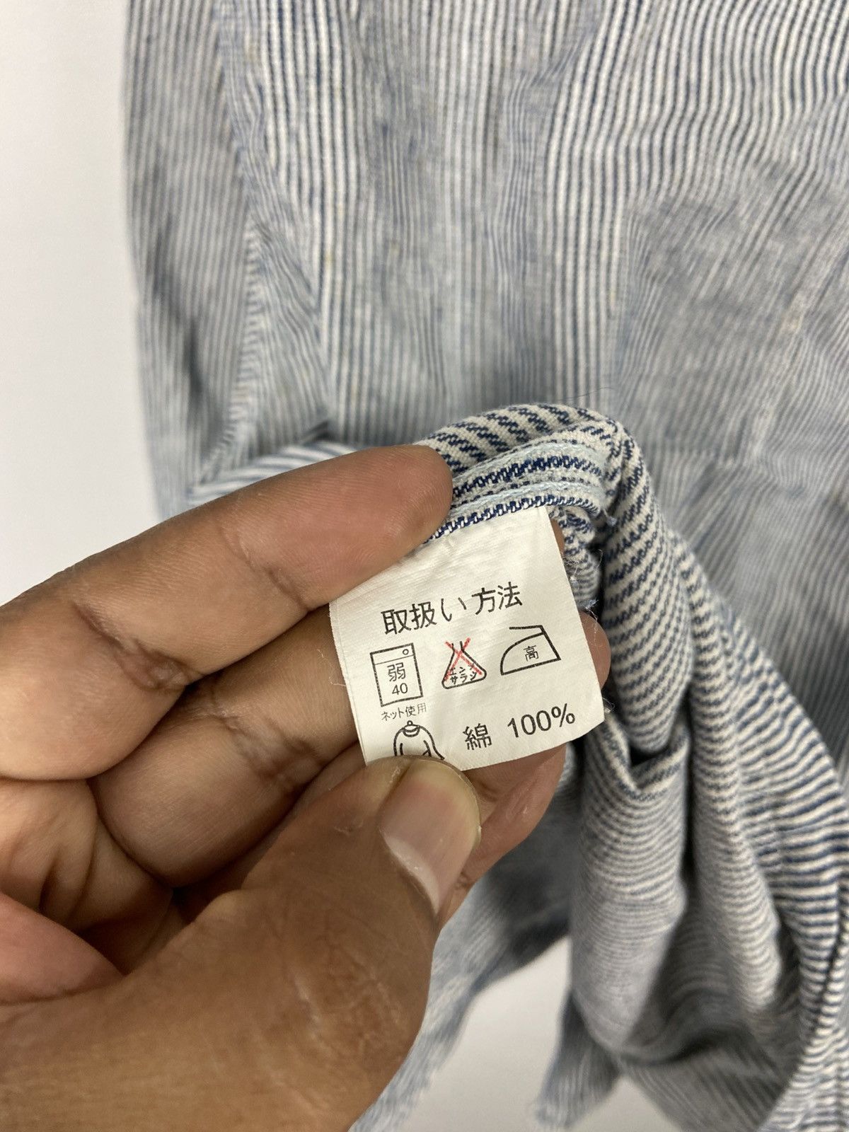 Japanese Brand VINTAGE BEELSE WHERE HUCKORY CHORE JACKET Size US M / EU 48-50 / 2 - 11 Thumbnail