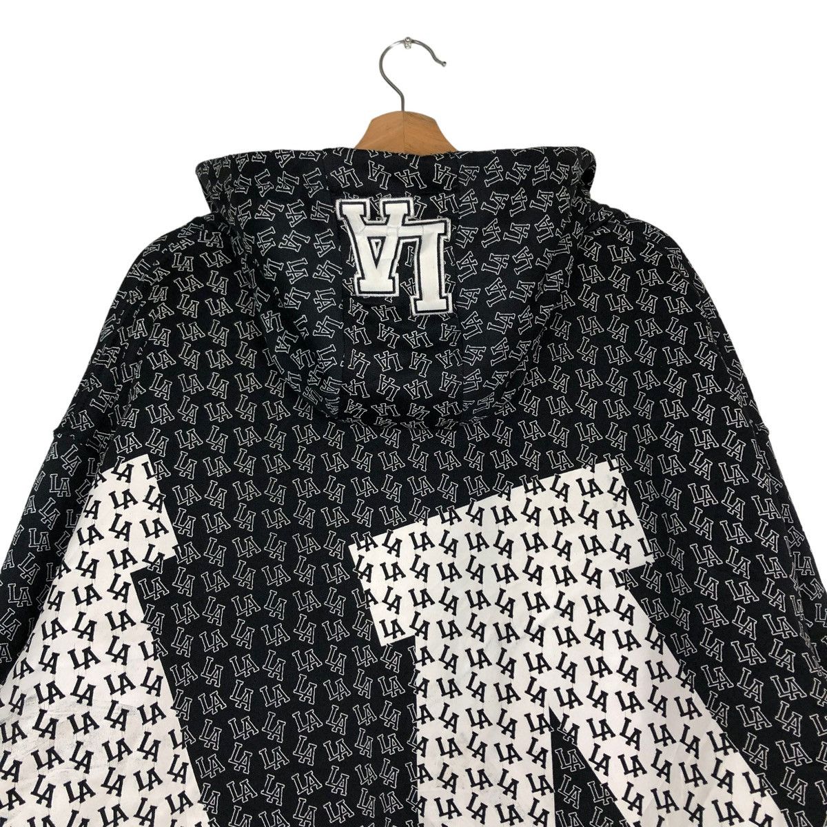 Japanese Brand × Vintage 🔥VINTAGE HOODIE JACKET LOS ANGELES FULL PRINT Size US L / EU 52-54 / 3 - 9 Thumbnail