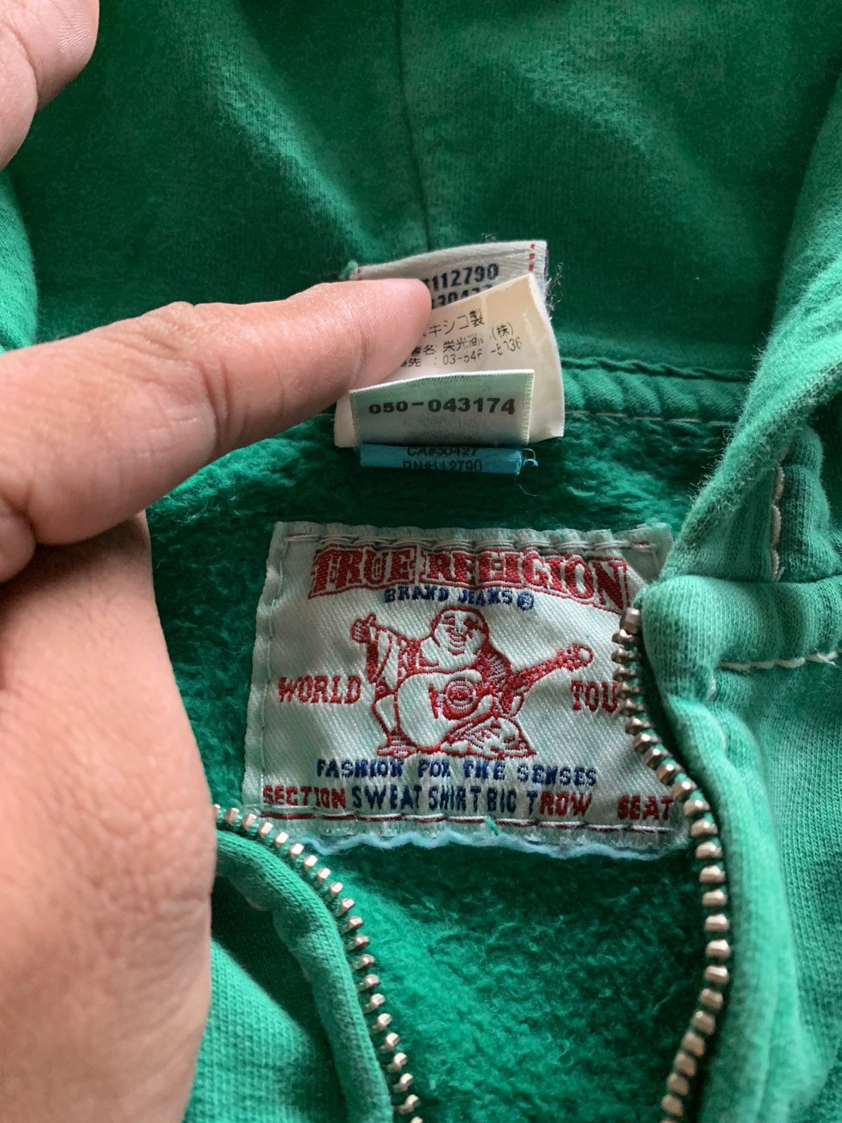 True Religion true religion hoodie white line stitch super dope design Size US XS / EU 42 / 0 - 5 Thumbnail
