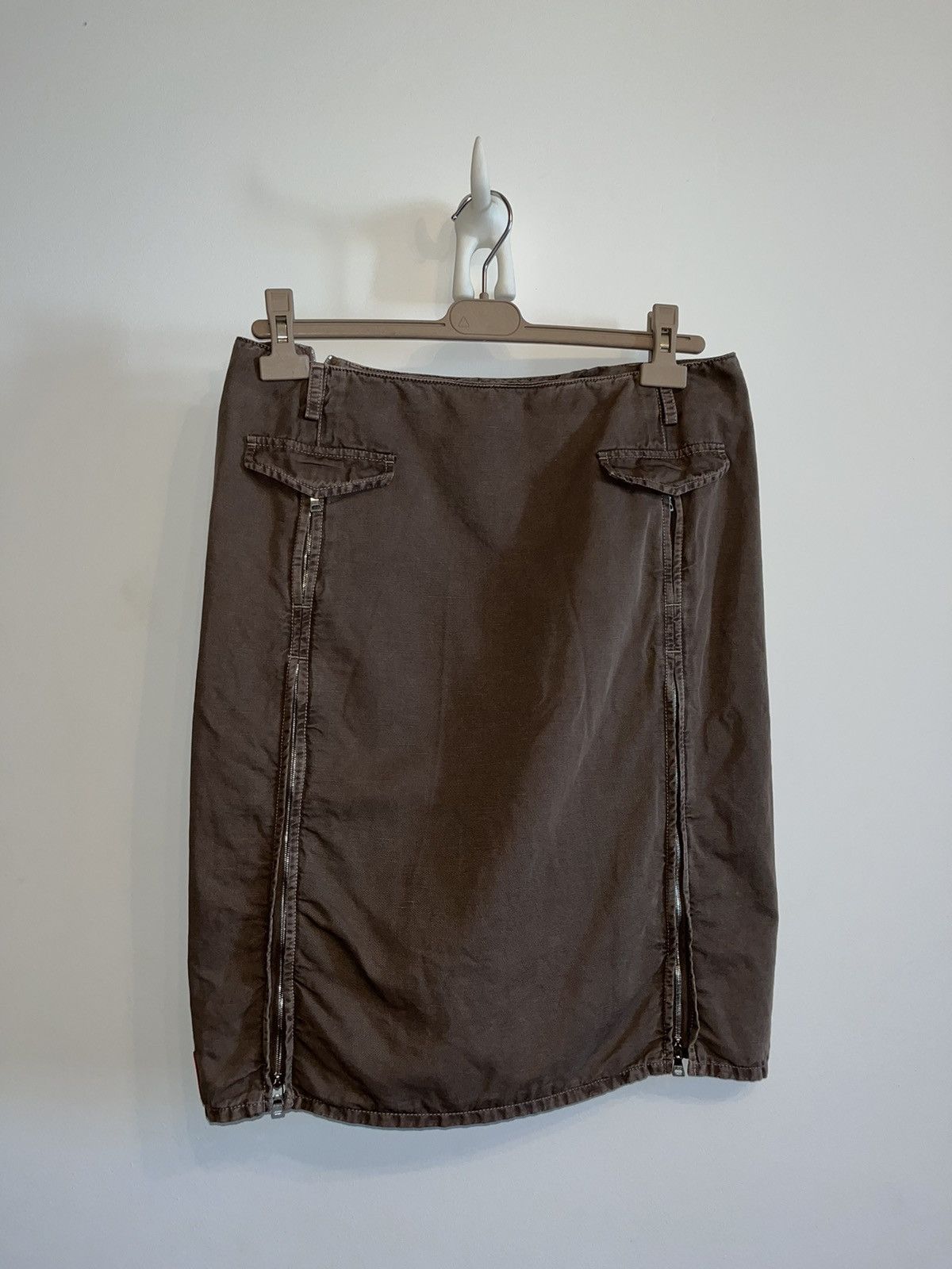 image of Prada Sport Vintage Skirt in Brown, Women's (Size 30)